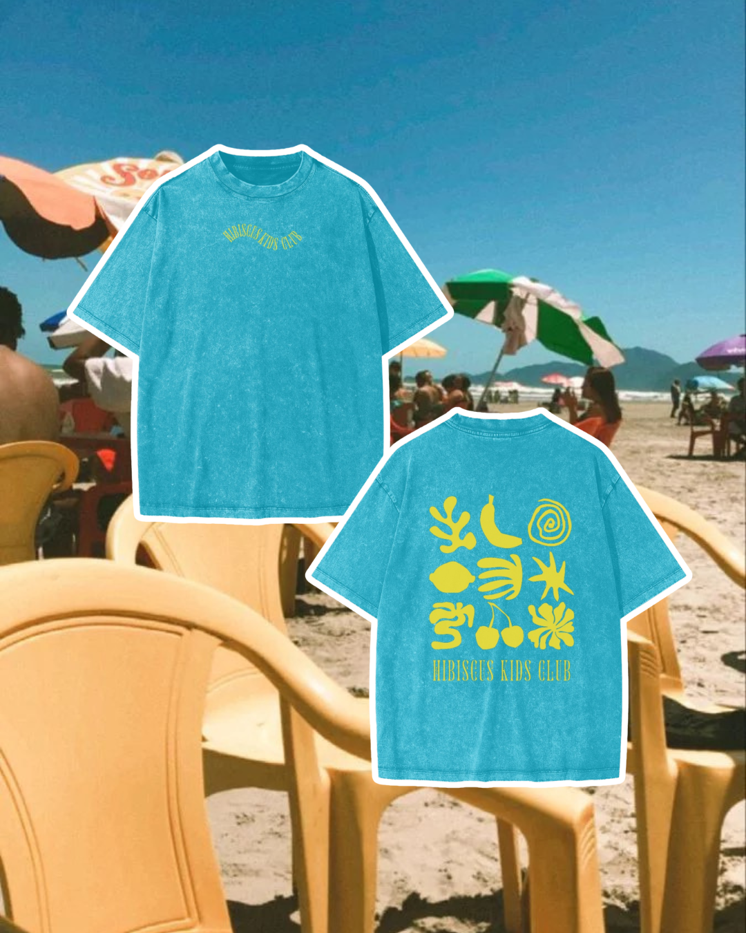 Kids "Hibiscus Club" Tee