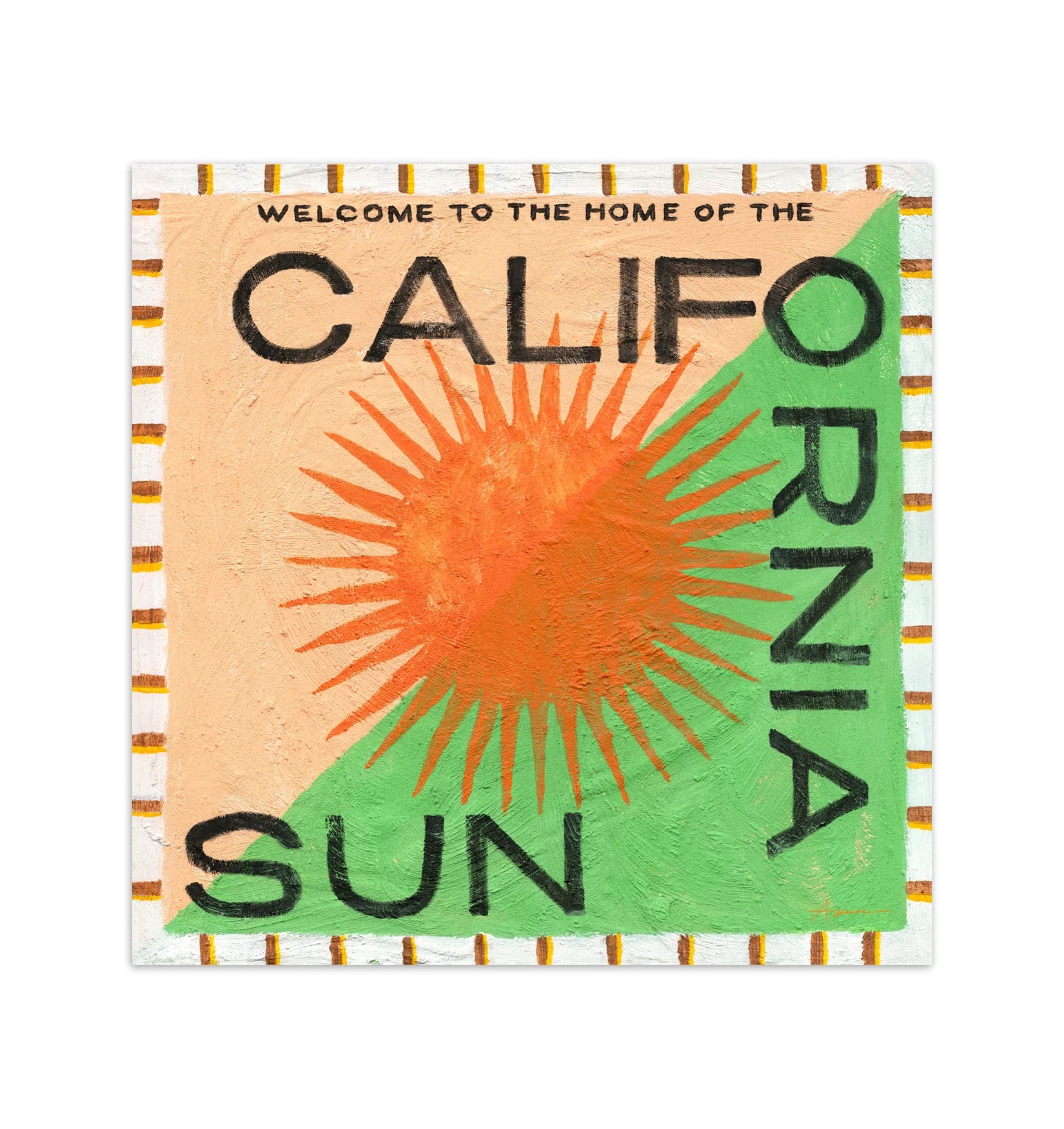 The California Sun Limited Edition Print