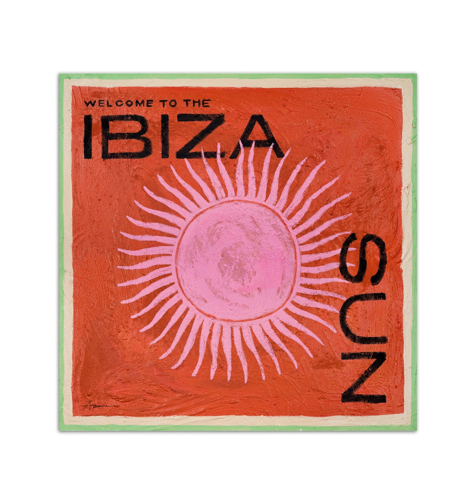 The Ibiza Sun Limited Edition Print