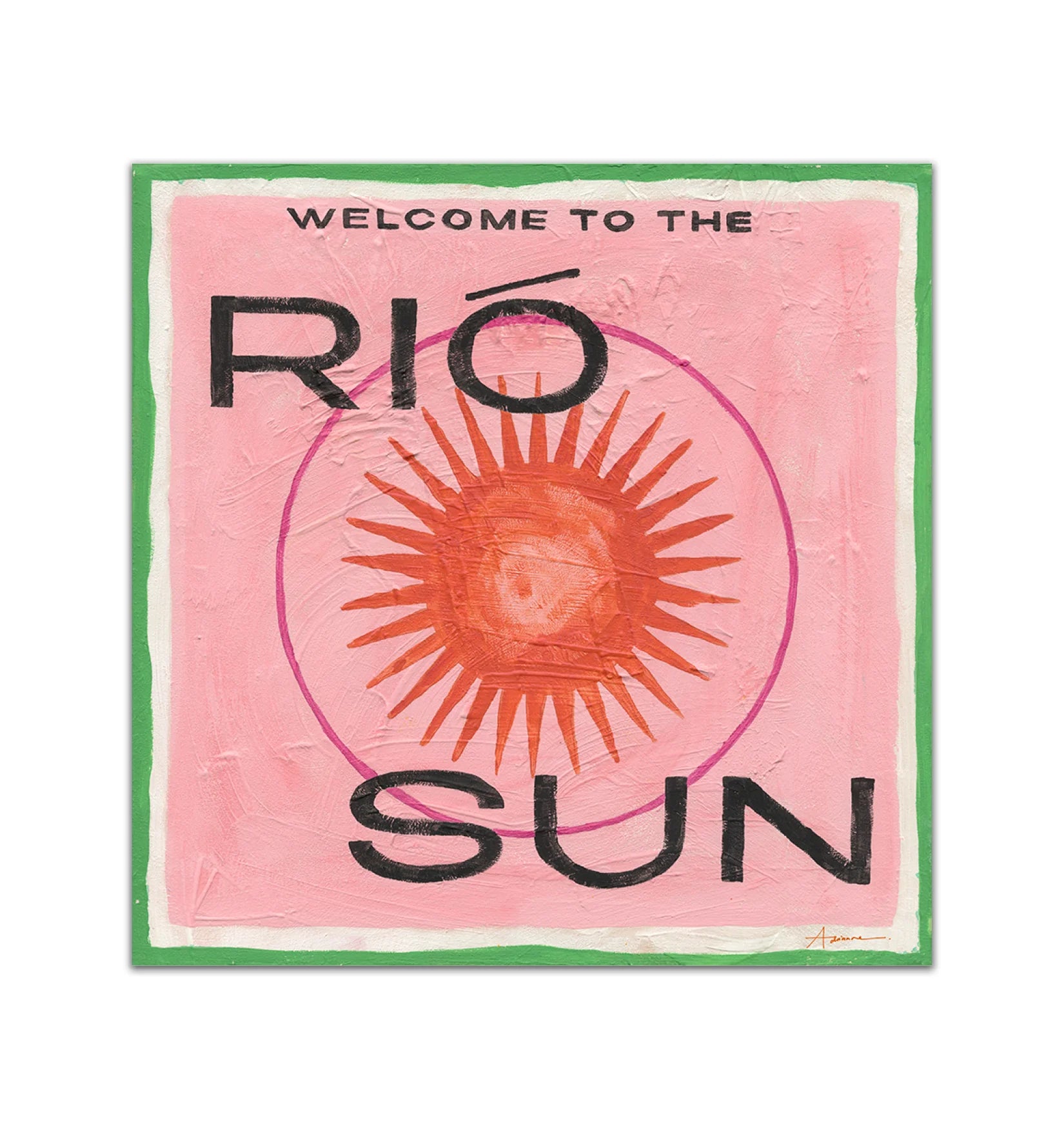 Rio Sun Limited Edition Print
