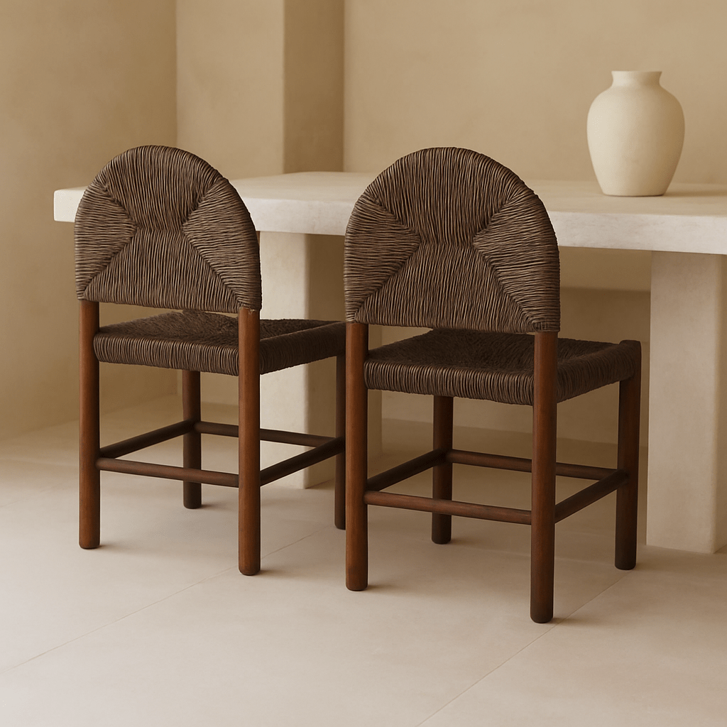 DILLY DINING CHAIR- Chocolate Brown