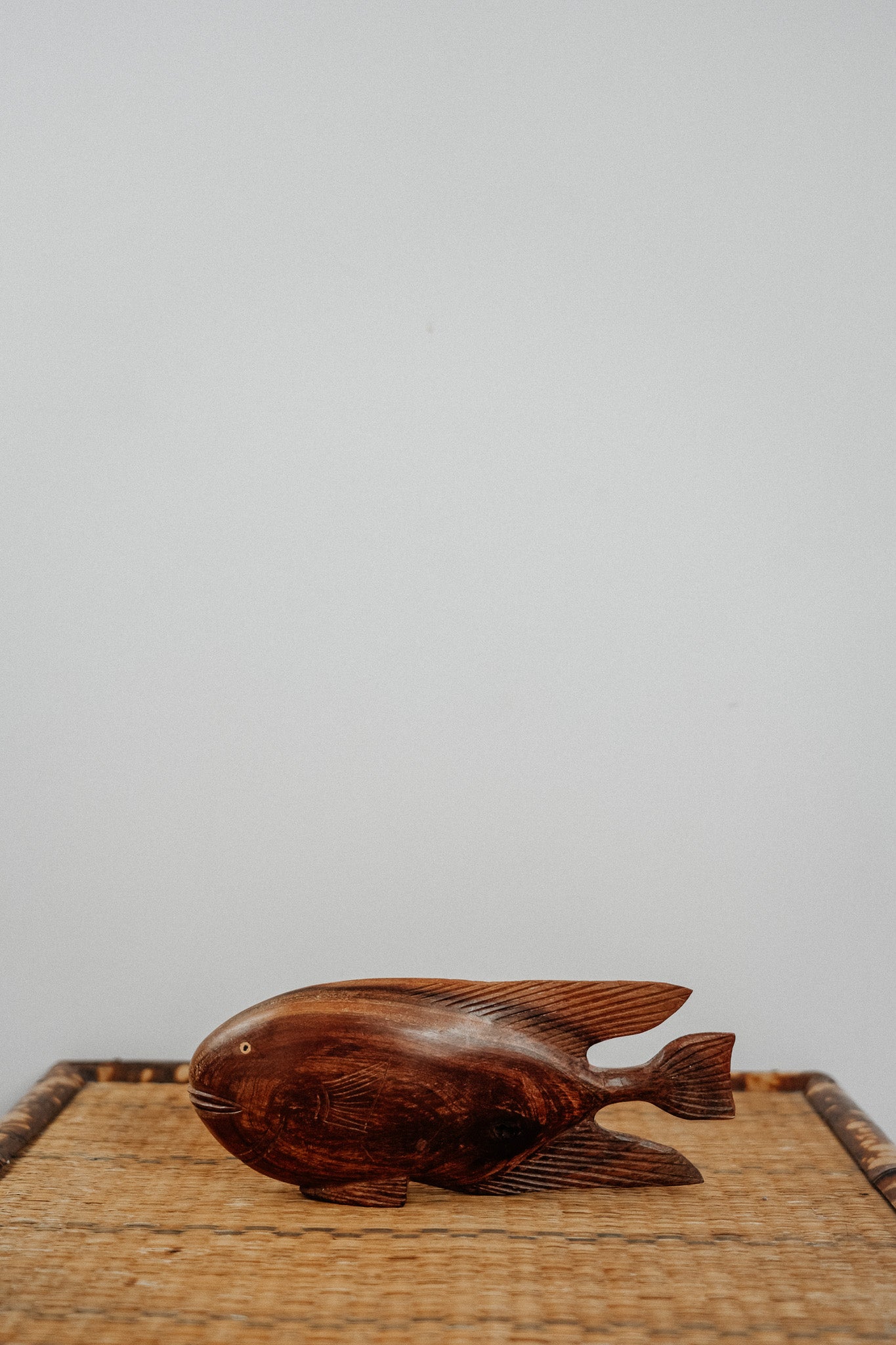 Vintage Wooden Fish