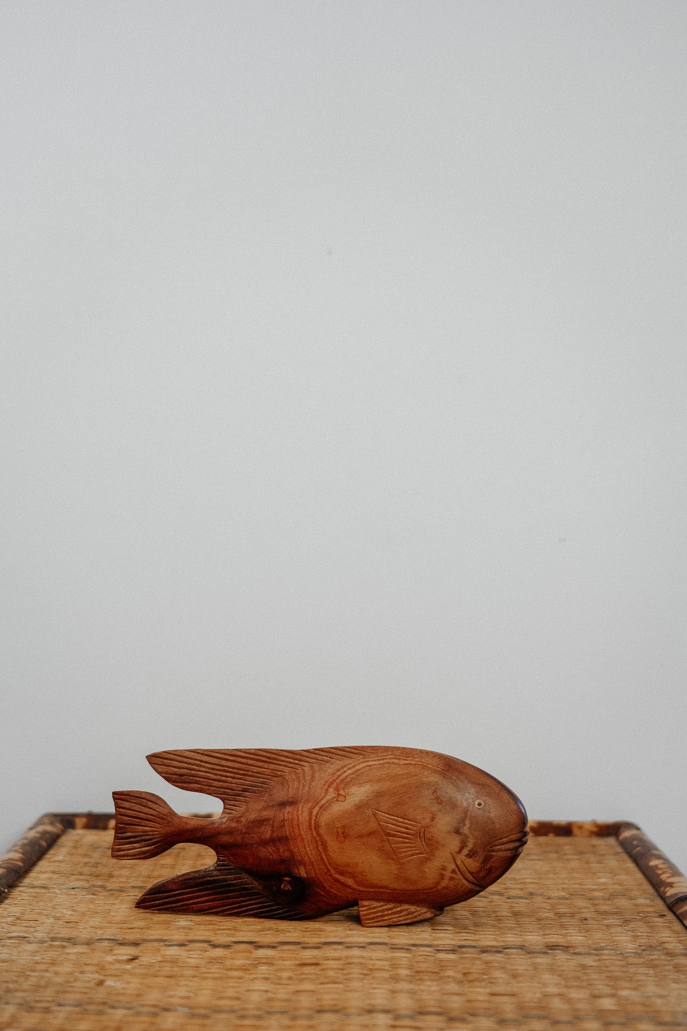 Vintage Wooden Fish