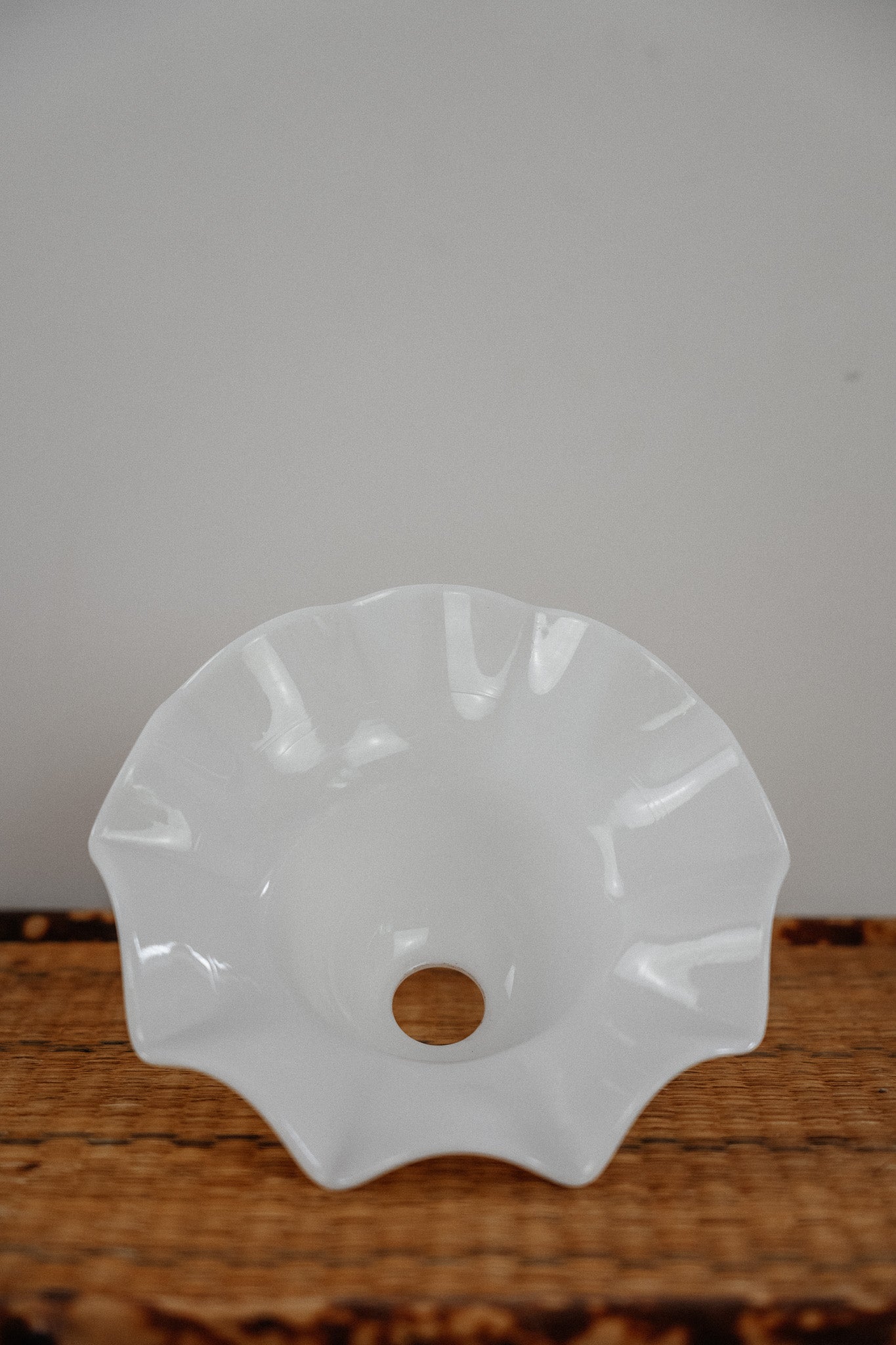 Vintage White Glass Pendant/Sconce Lighting