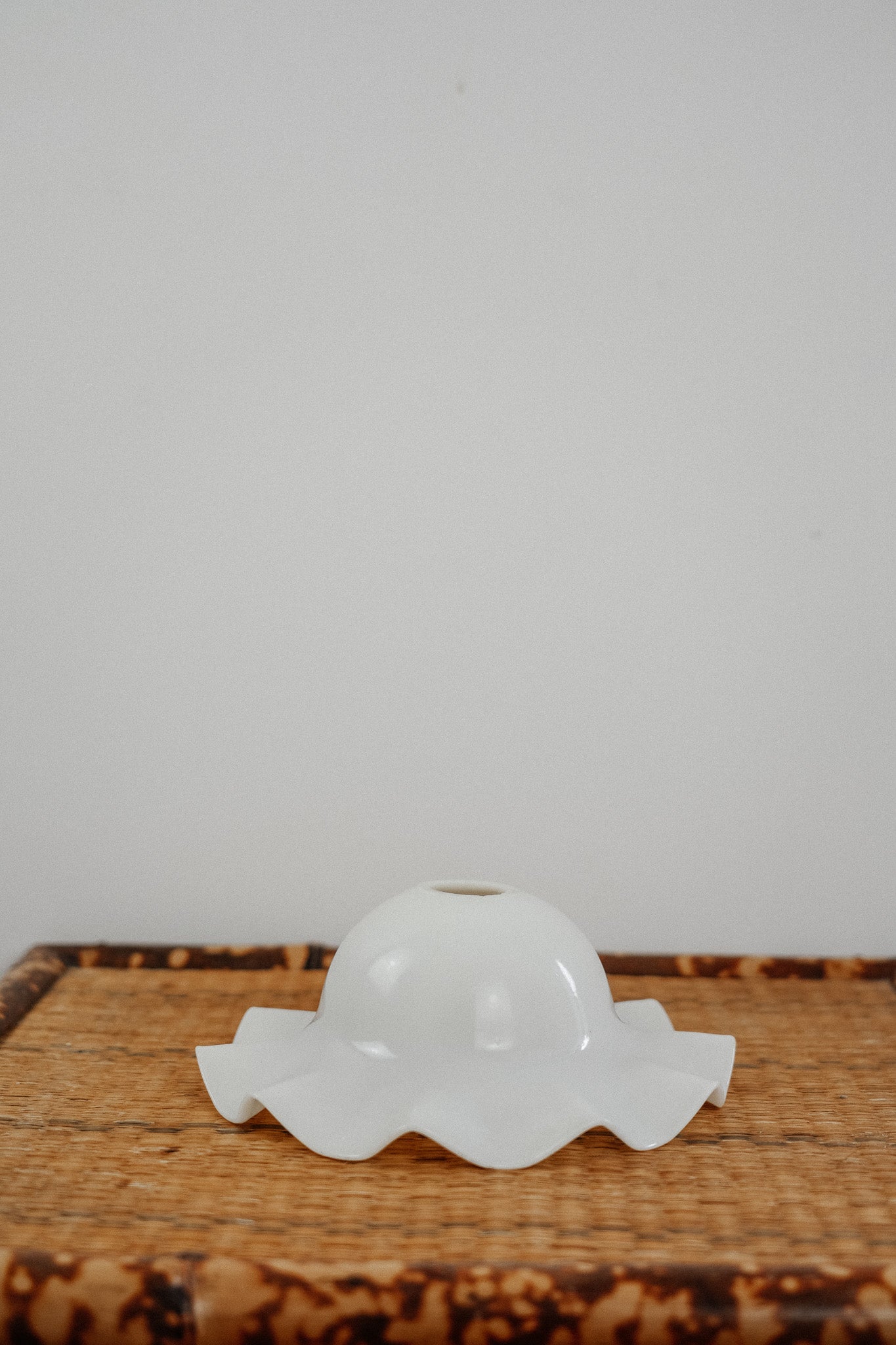 Vintage White Glass Pendant/Sconce Lighting