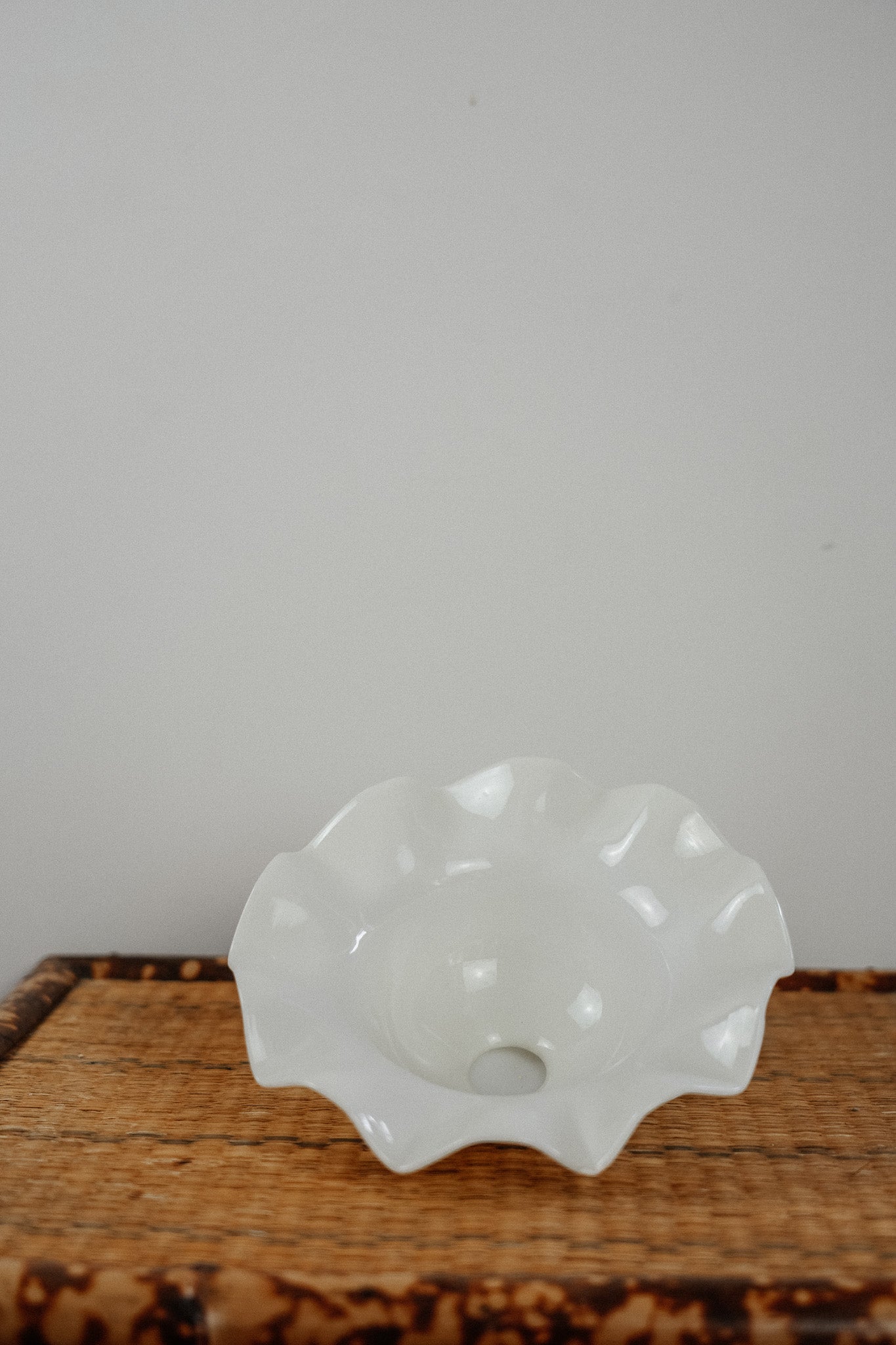 Vintage White Glass Pendant/Sconce Lighting
