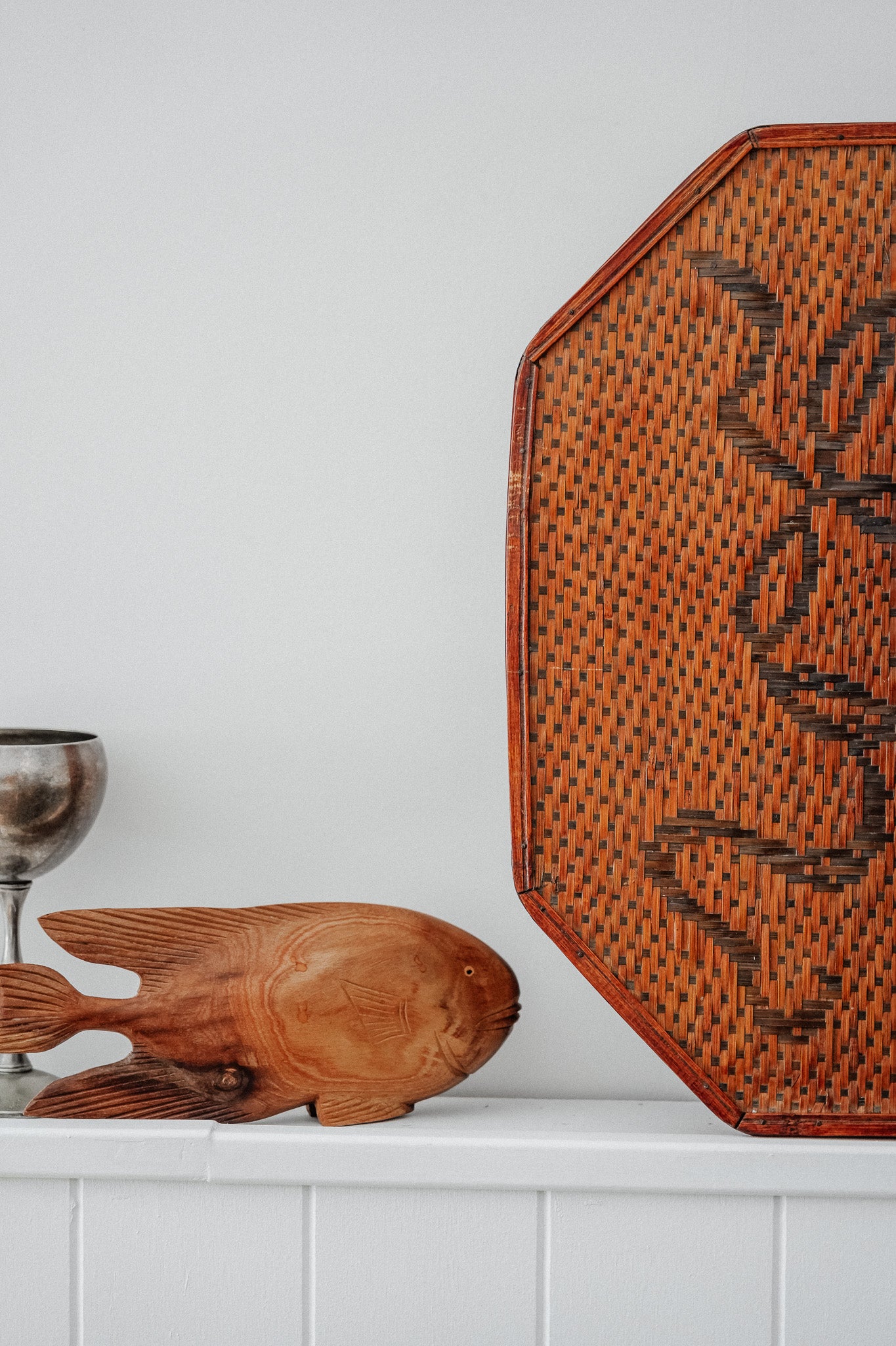Vintage Wooden Fish