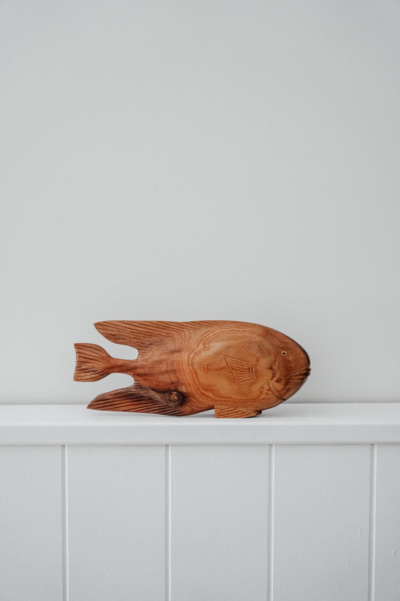 Vintage Wooden Fish