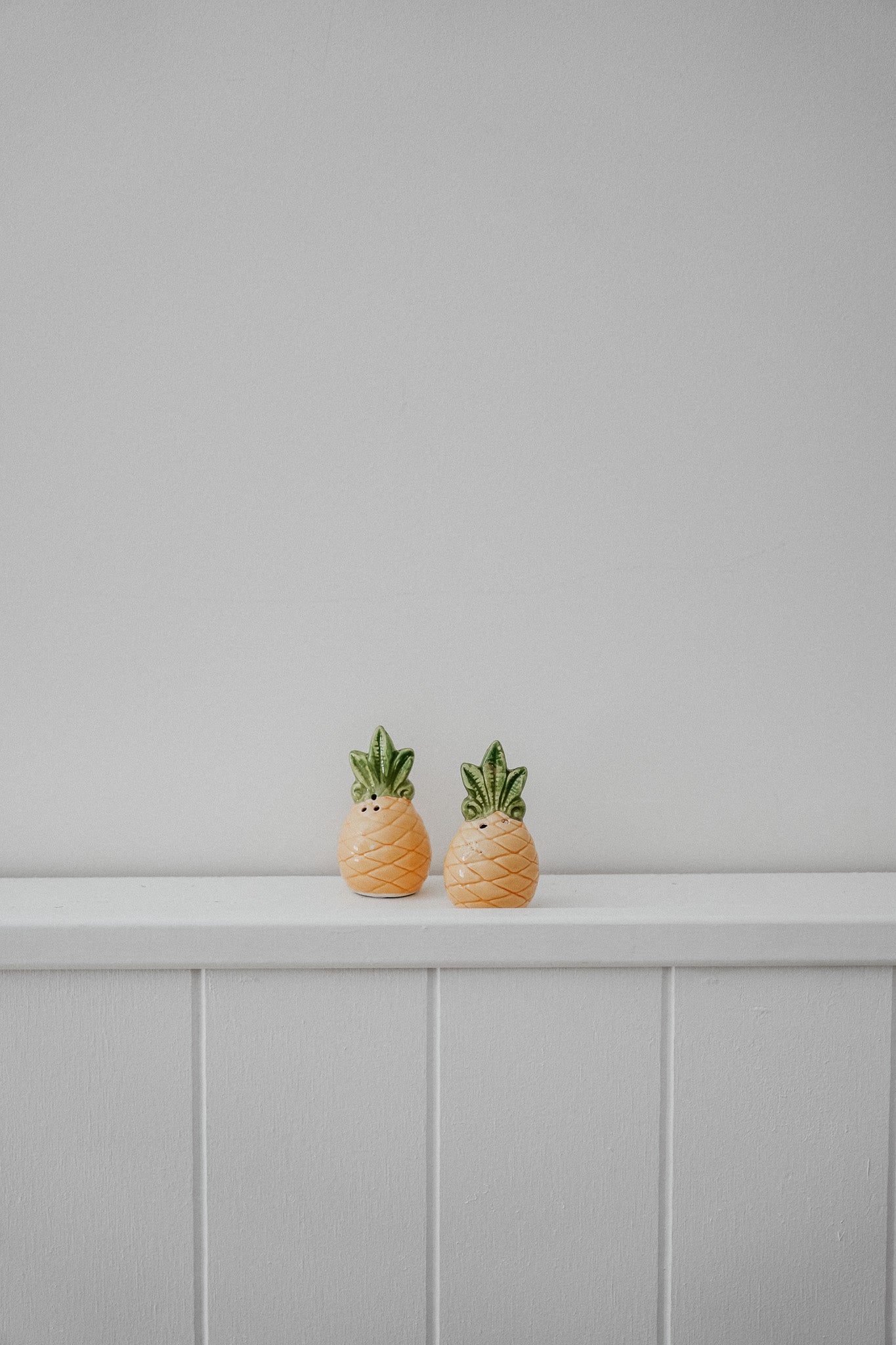 Vintage Pineapple Salt & Pepper Shakers