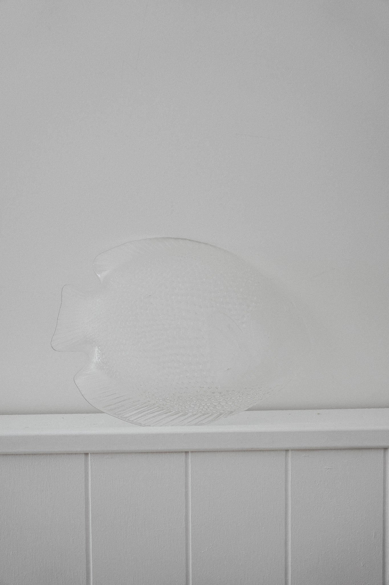 Vintage Fish Glass Plate