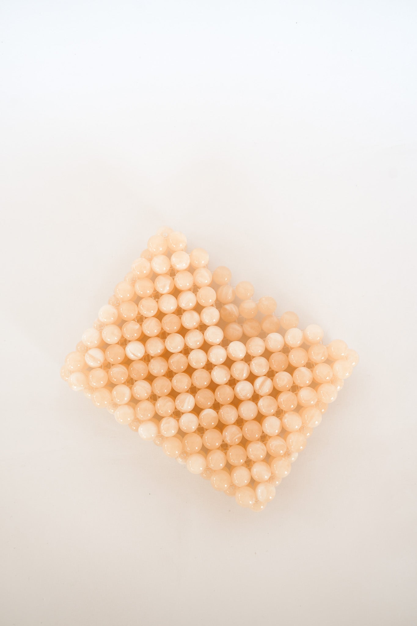 BEADED CARD HOLDER - BEIGE by HIBISCUS THE LABEL Designer Homewares Furniture Australia