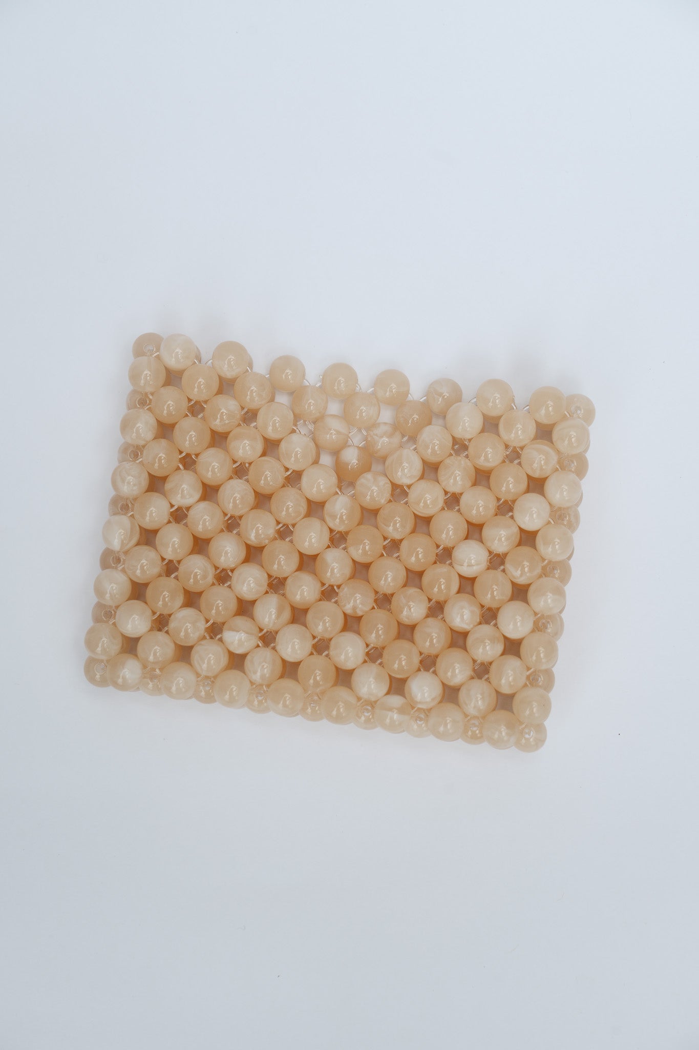 BEADED CARD HOLDER - BEIGE by HIBISCUS THE LABEL Designer Homewares Furniture Australia