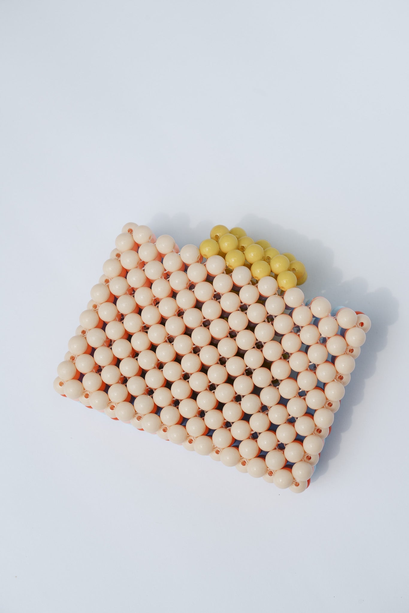 BEADED CARD PURSE - MULTI BLUE by HIBISCUS THE LABEL Designer Homewares Furniture Australia