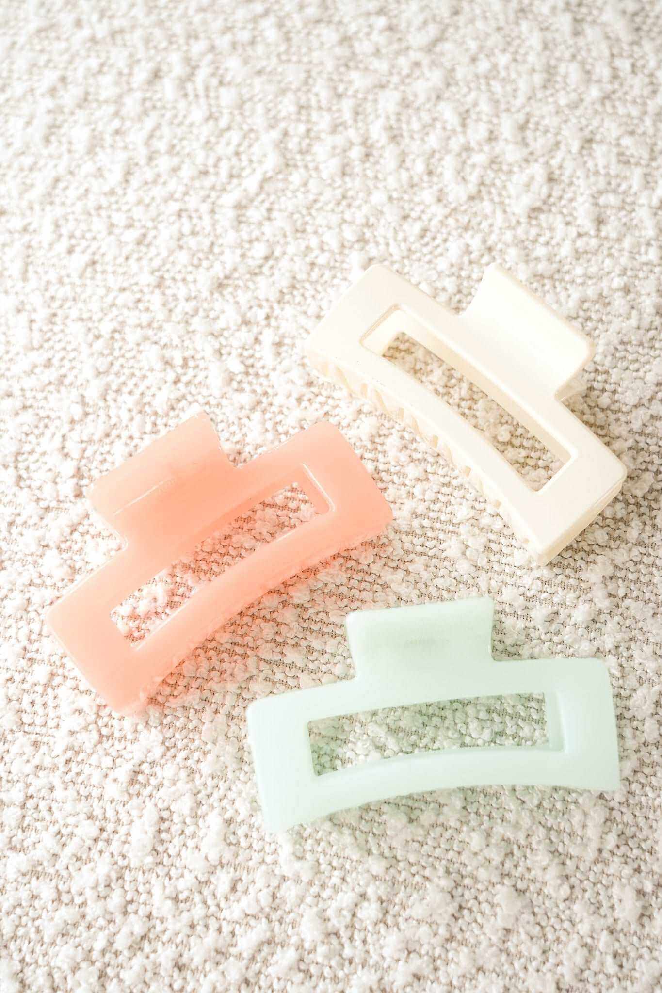 CLAW HAIR CLIP - PEACH Color: PEACH by HIBISCUS THE LABEL Designer Homewares Furniture Australia