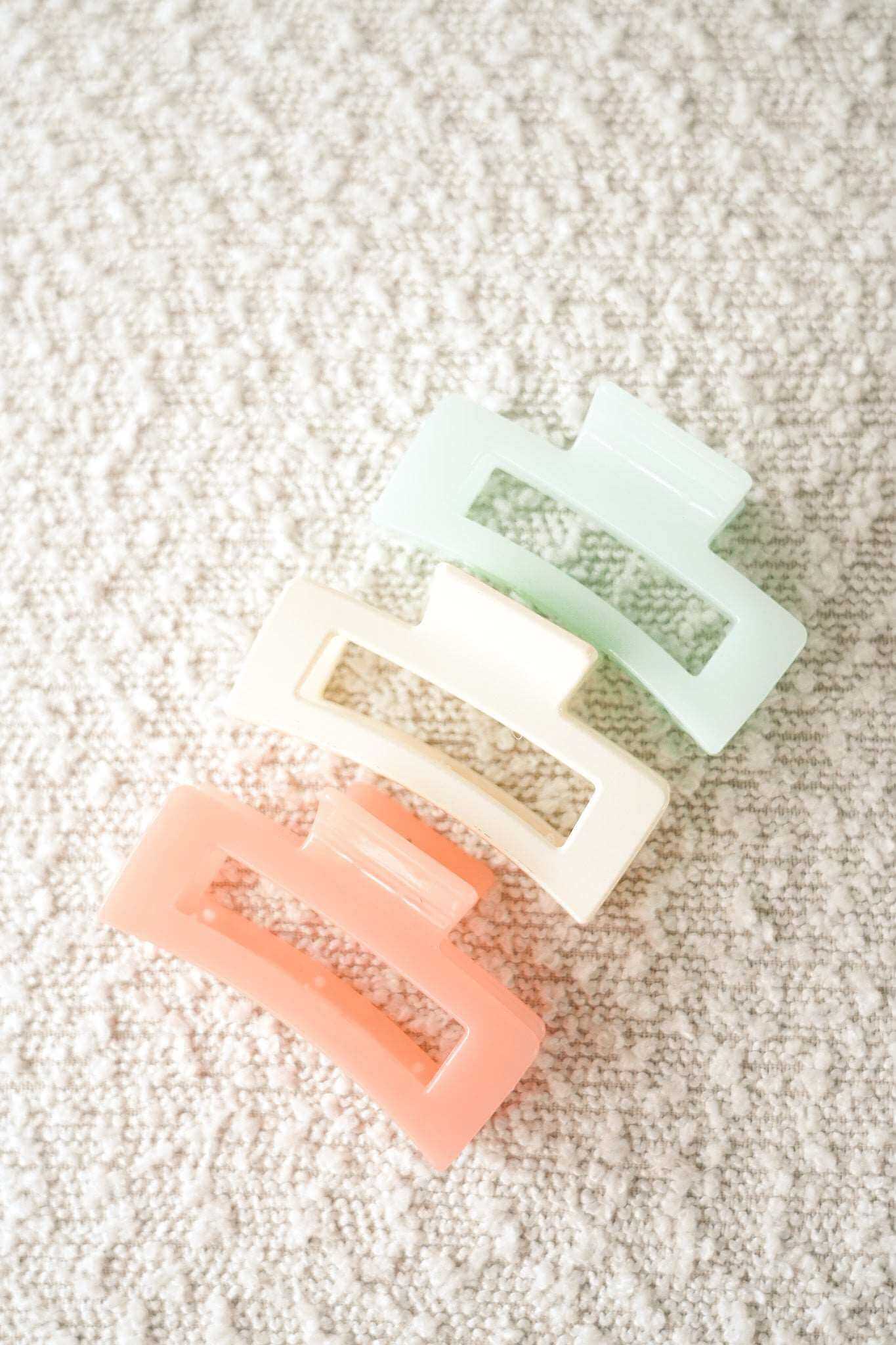 CLAW HAIR CLIP - PEACH Color: PEACH by HIBISCUS THE LABEL Designer Homewares Furniture Australia