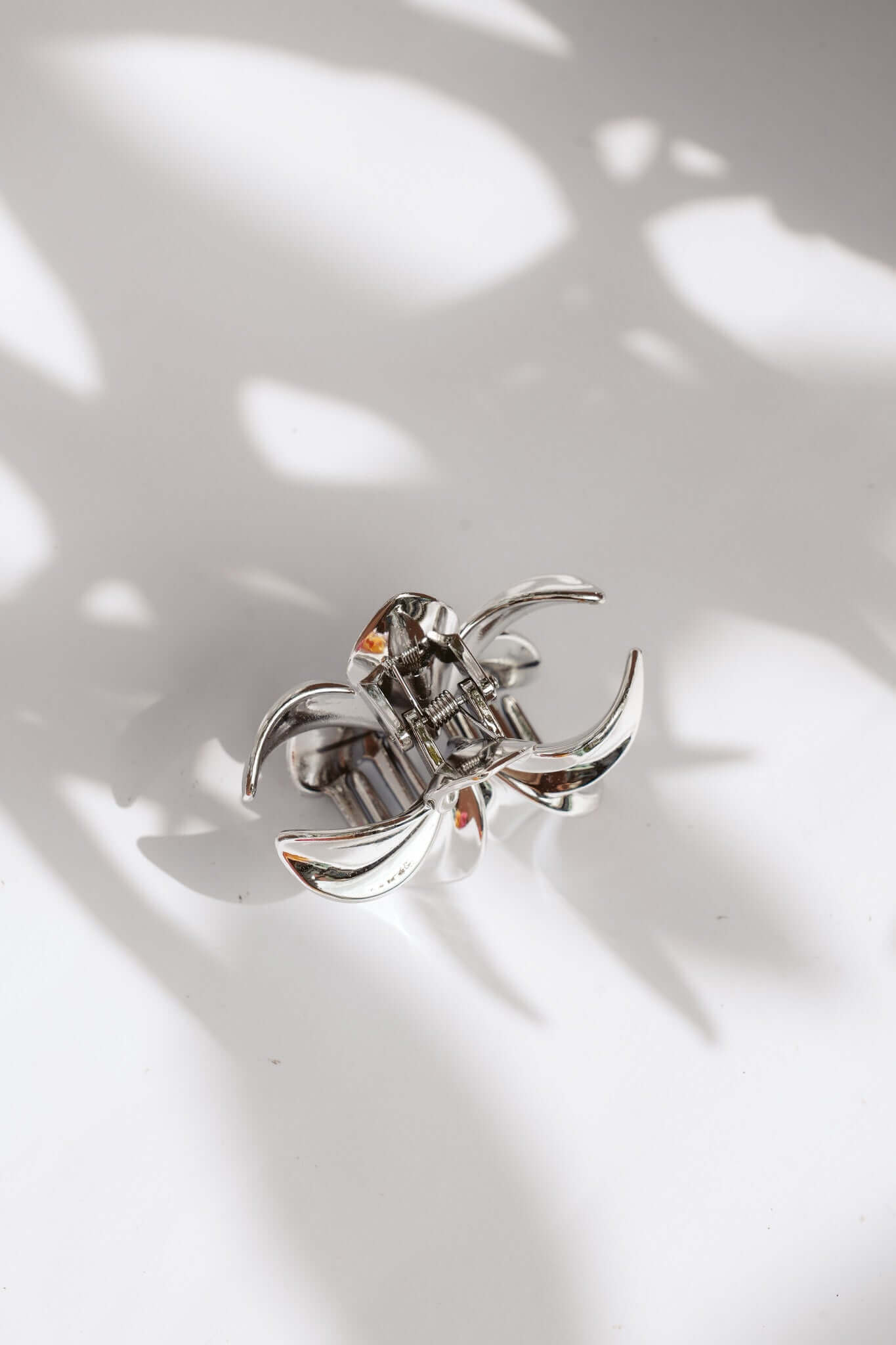 FRANGIPANI HAIR CLIPS - SILVER by HIBISCUS THE LABEL Designer Homewares Furniture Australia