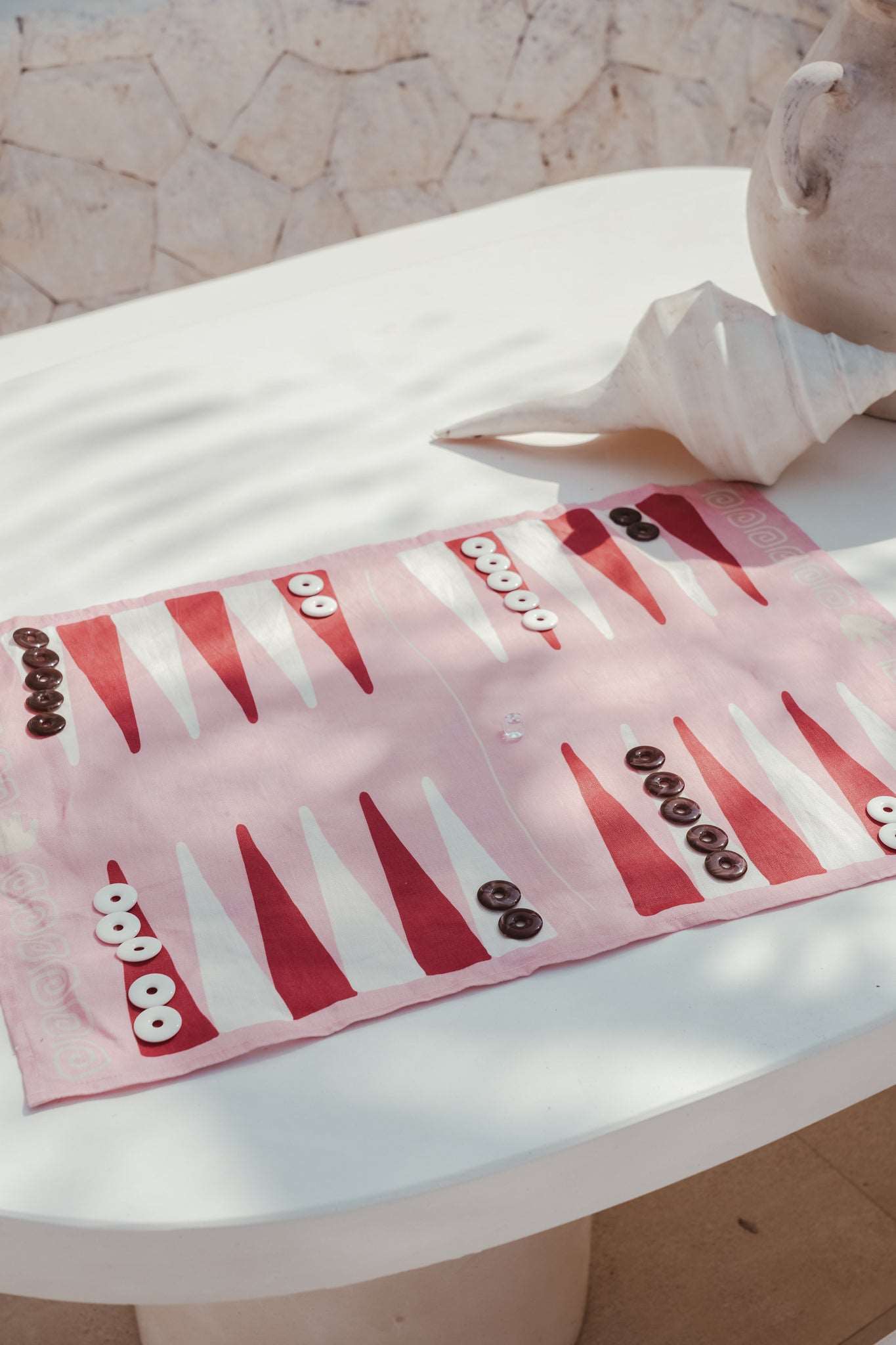 THE BACKGAMMON SET by HIBISCUS THE LABEL Designer Homewares Furniture Australia