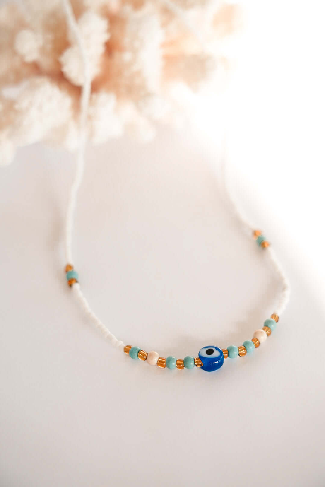 THE EYE BEADED NECKLACE by HIBISCUS THE LABEL Designer Homewares Furniture Australia