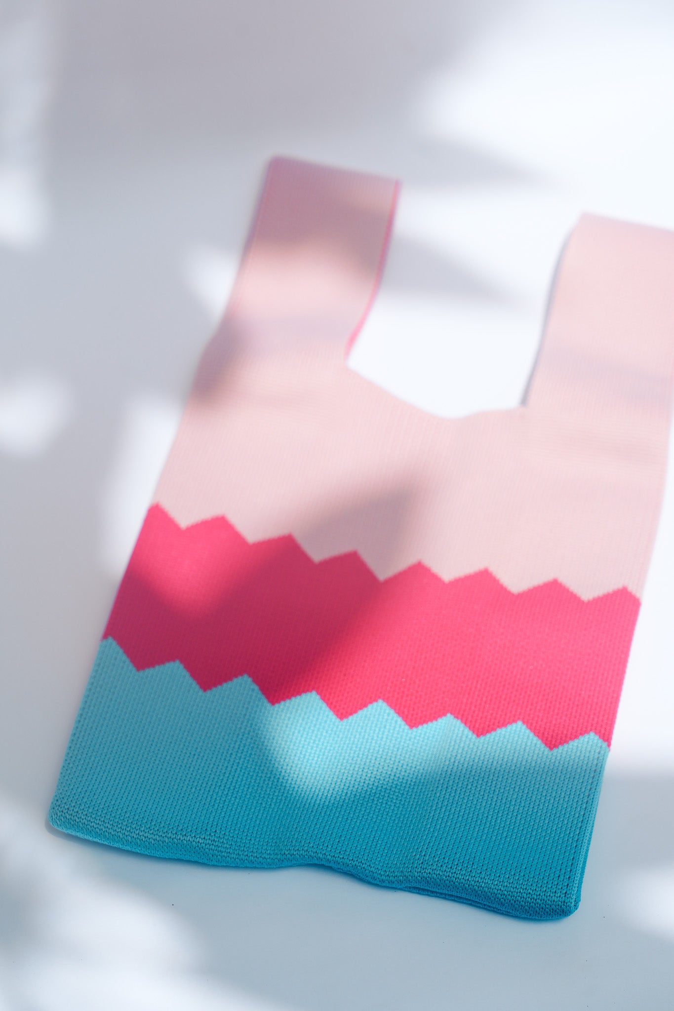 THE FIESTA BAGS Color: ZigZag Pastel by HIBISCUS THE LABEL Designer Homewares Furniture Australia