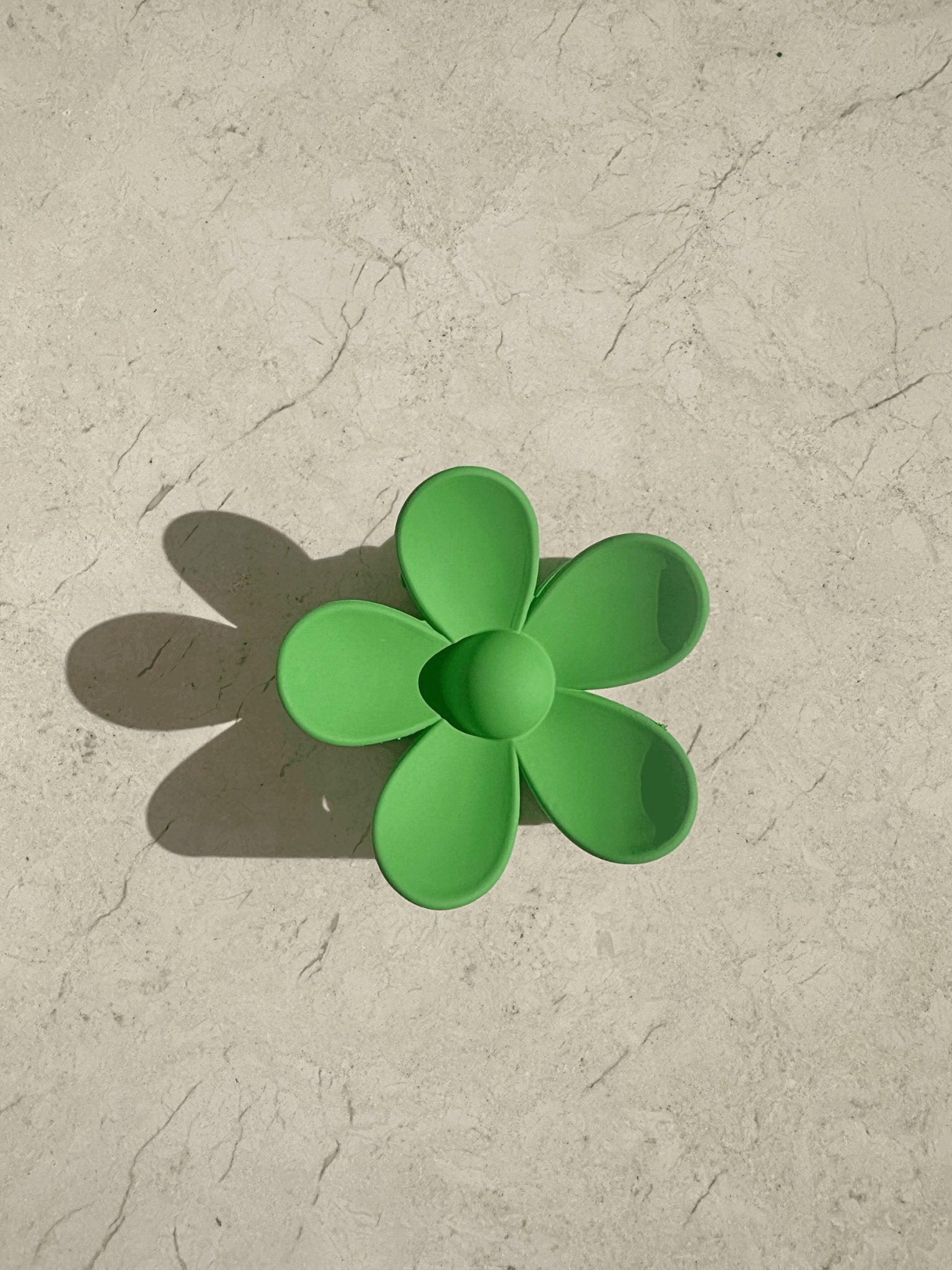 THE FLOWER POWER HAIR CLIP GREEN Color: GREEN by HIBISCUS THE LABEL Designer Homewares Furniture Australia