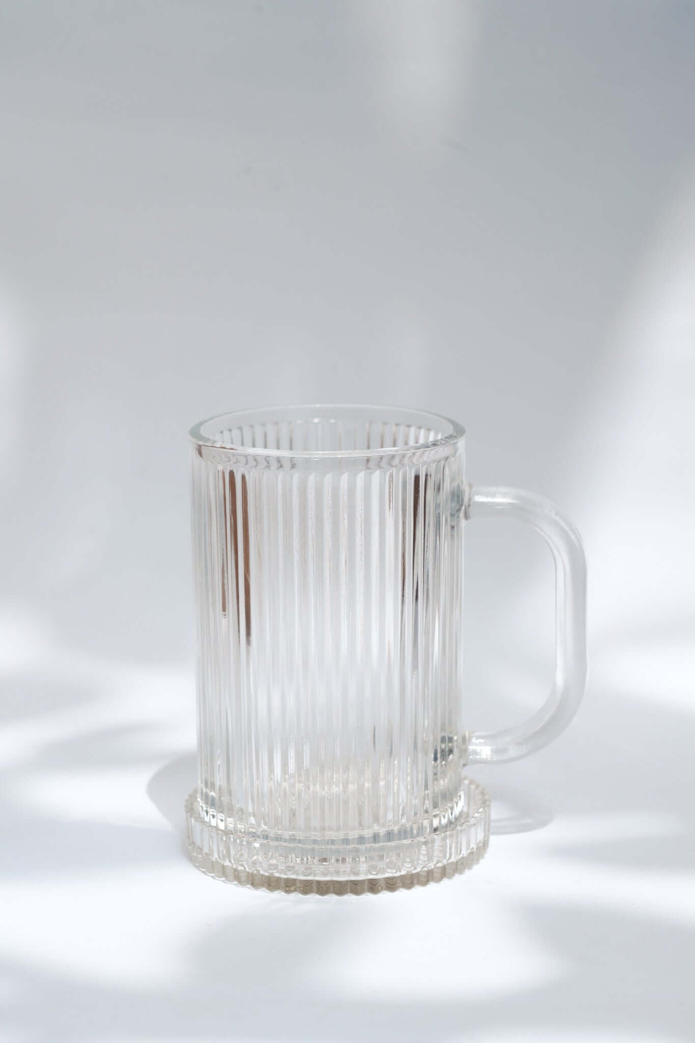 THE HARLEE GLASS MUGS Color: Clear by HIBISCUS THE LABEL Designer Homewares Furniture Australia