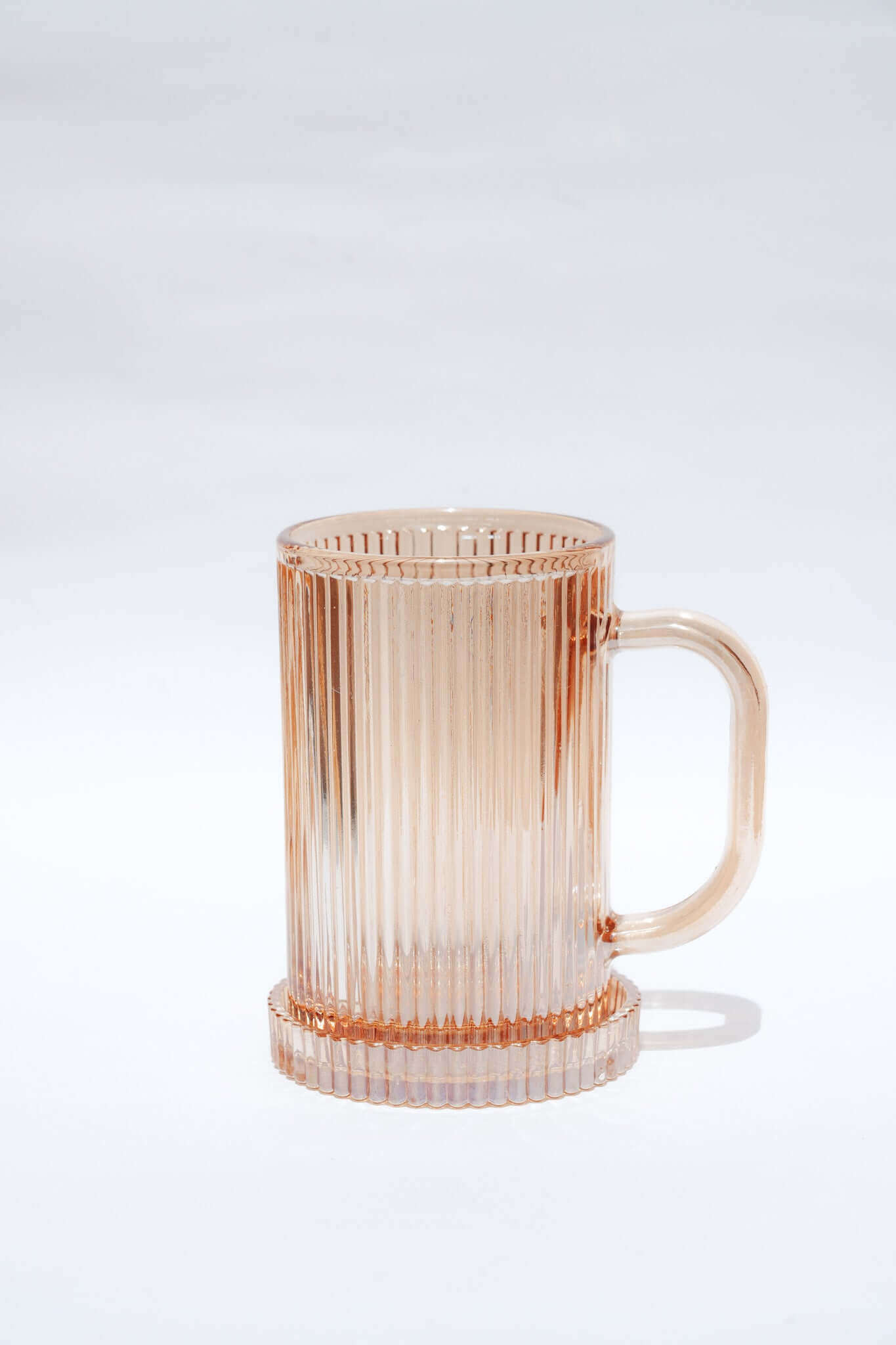 THE HARLEE GLASS MUGS Color: Amber by HIBISCUS THE LABEL Designer Homewares Furniture Australia