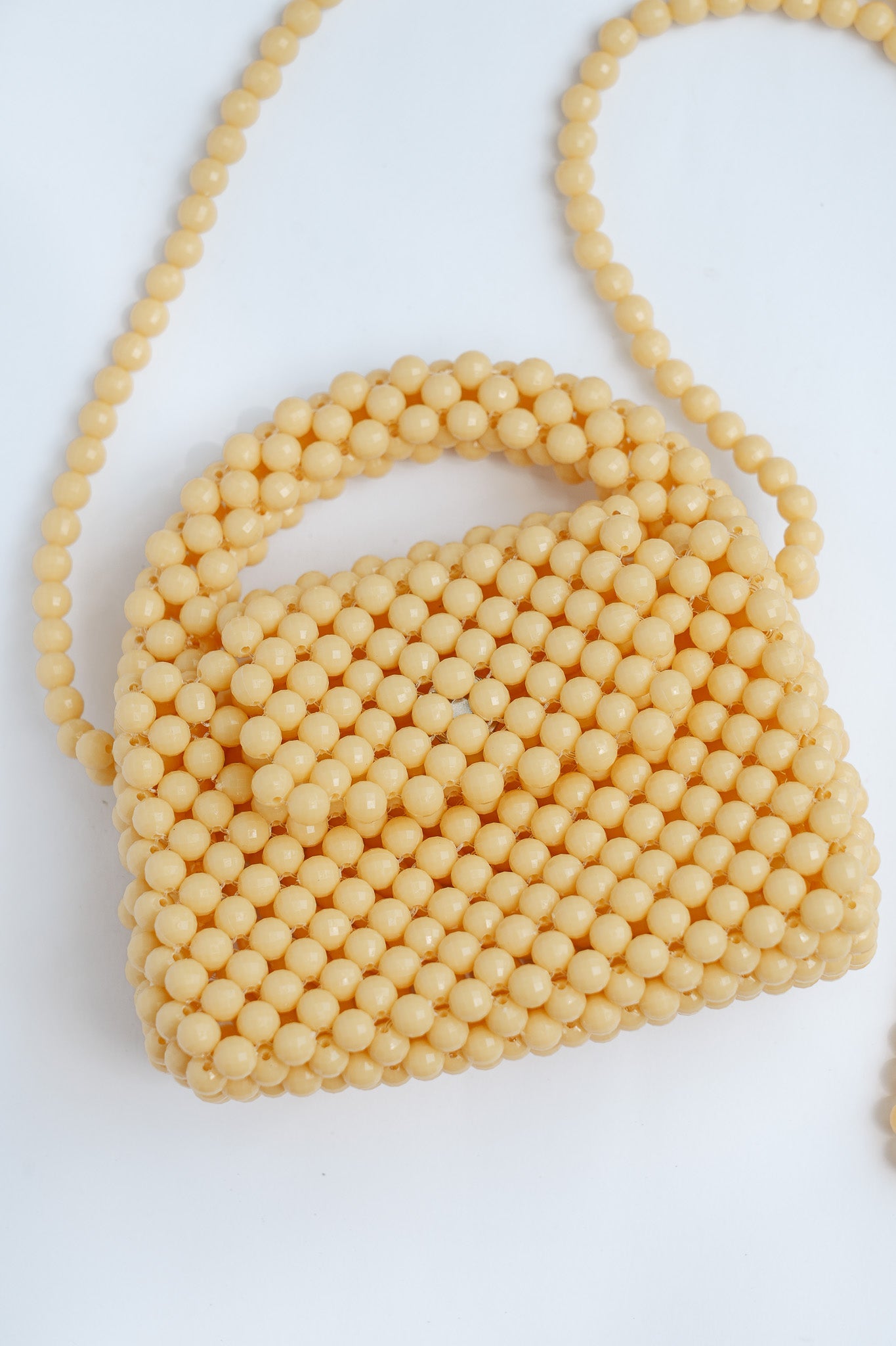THE KIWI BEADED HANDBAG Color: Translucent Brown by HIBISCUS THE LABEL Designer Homewares Furniture Australia