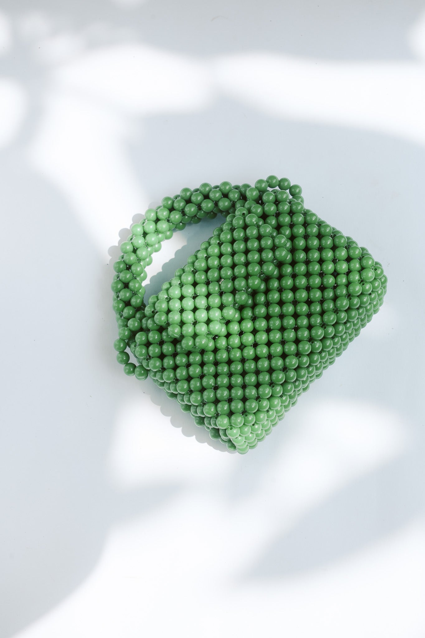 THE KIWI BEADED HANDBAG Color: Translucent Brown by HIBISCUS THE LABEL Designer Homewares Furniture Australia