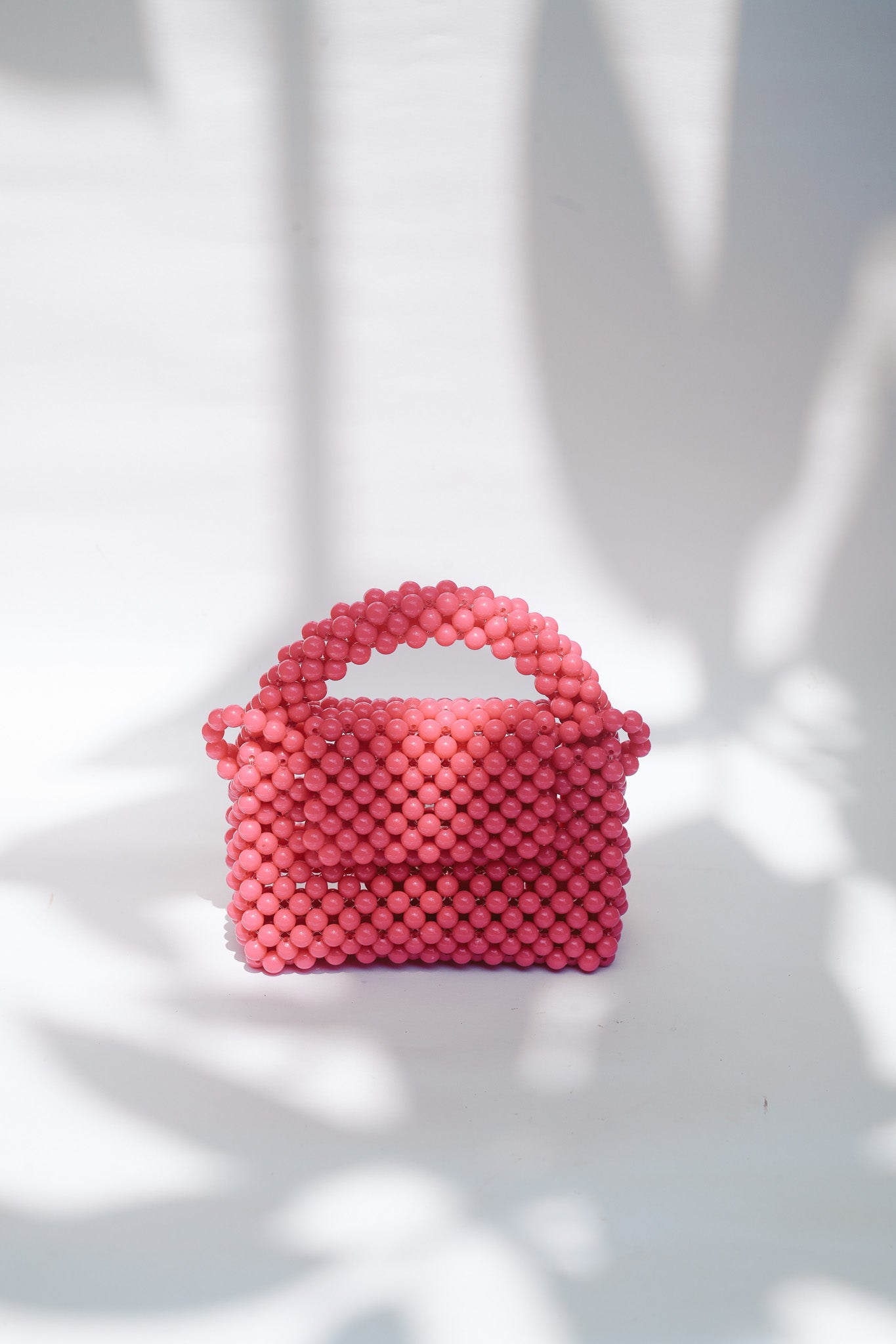 THE KIWI BEADED HANDBAG Color: Translucent Brown by HIBISCUS THE LABEL Designer Homewares Furniture Australia