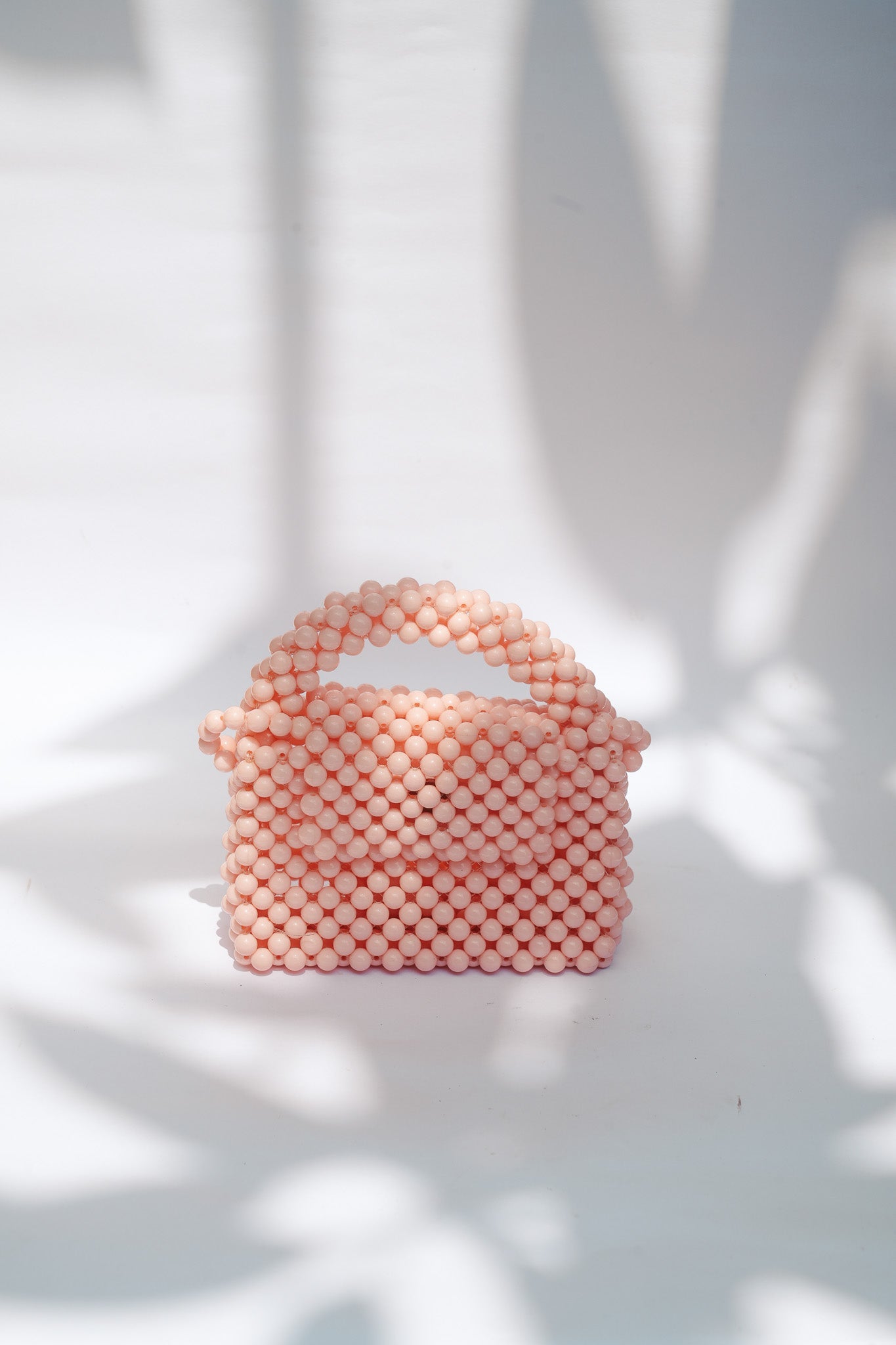 THE KIWI BEADED HANDBAG Color: Translucent Brown by HIBISCUS THE LABEL Designer Homewares Furniture Australia