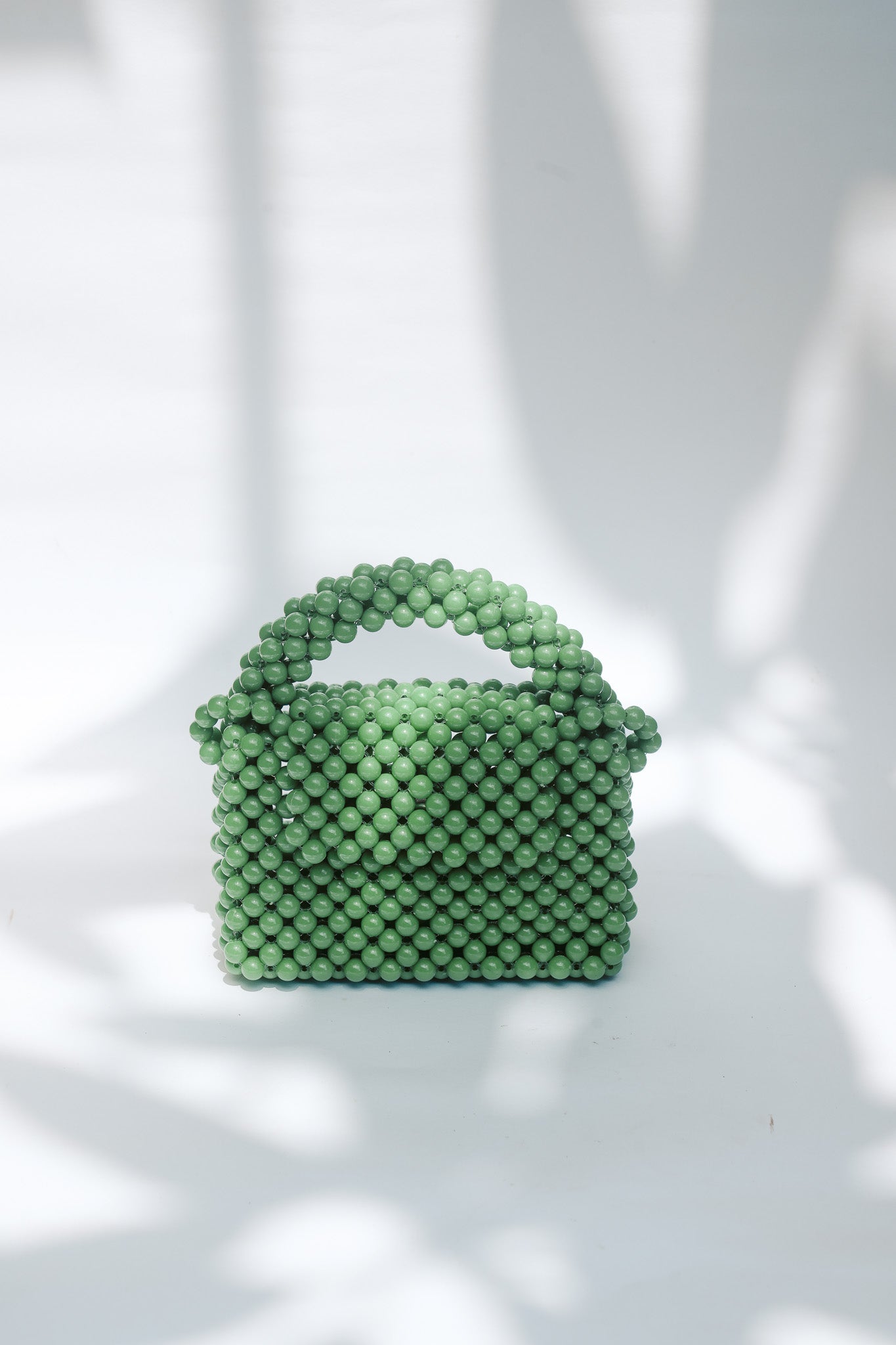 THE KIWI BEADED HANDBAG Color: Translucent Brown by HIBISCUS THE LABEL Designer Homewares Furniture Australia