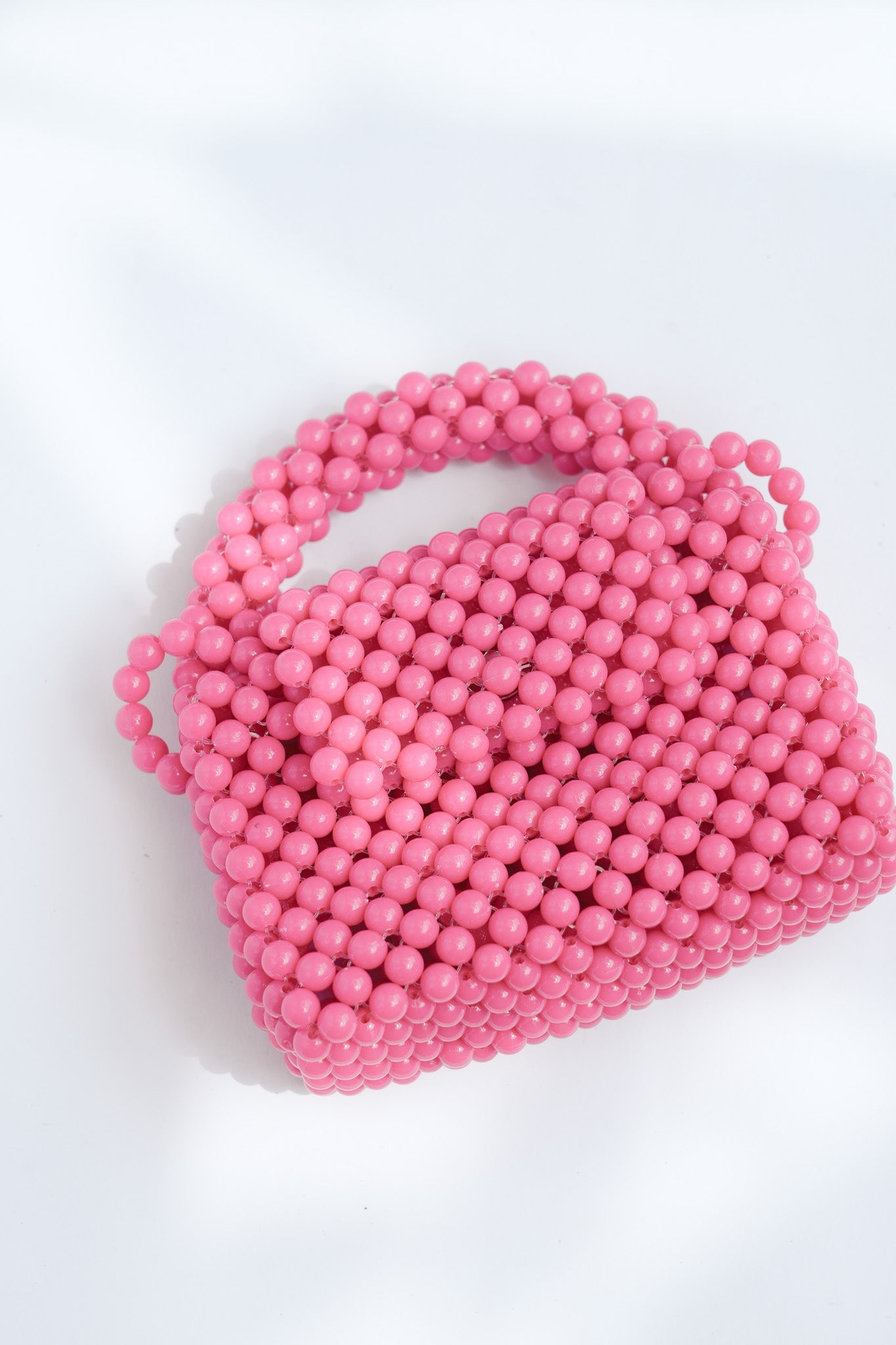 THE KIWI BEADED HANDBAG Color: Translucent Brown by HIBISCUS THE LABEL Designer Homewares Furniture Australia