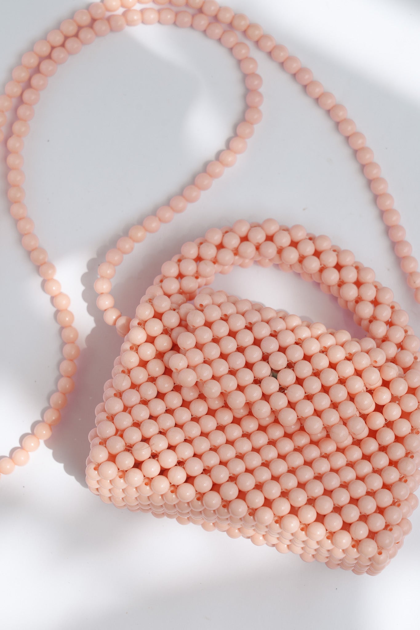 THE KIWI BEADED HANDBAG Color: Translucent Brown by HIBISCUS THE LABEL Designer Homewares Furniture Australia