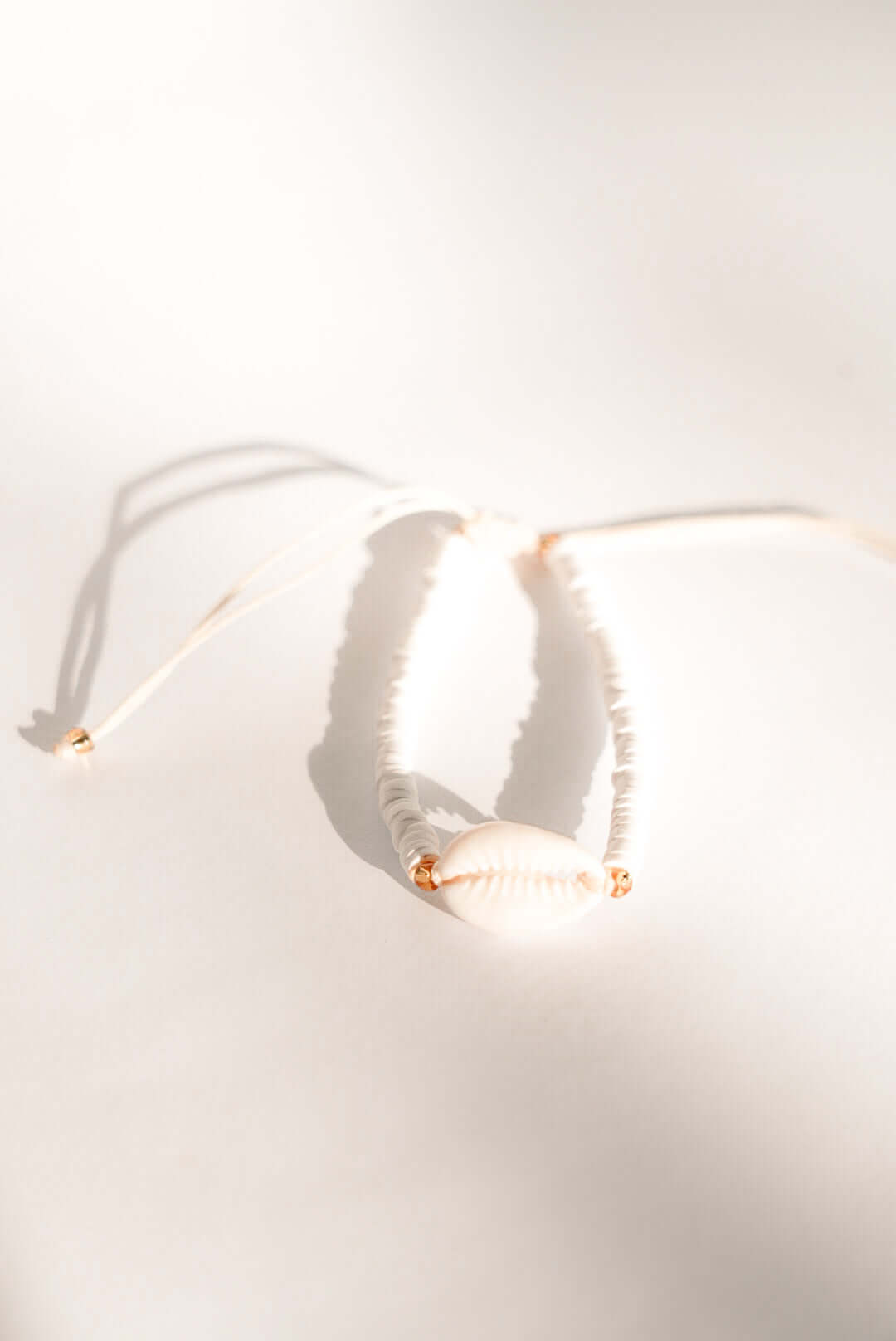 THE SHELLY BRACELET Colors: Shell & Gold by HIBISCUS THE LABEL Designer Homewares Furniture Australia