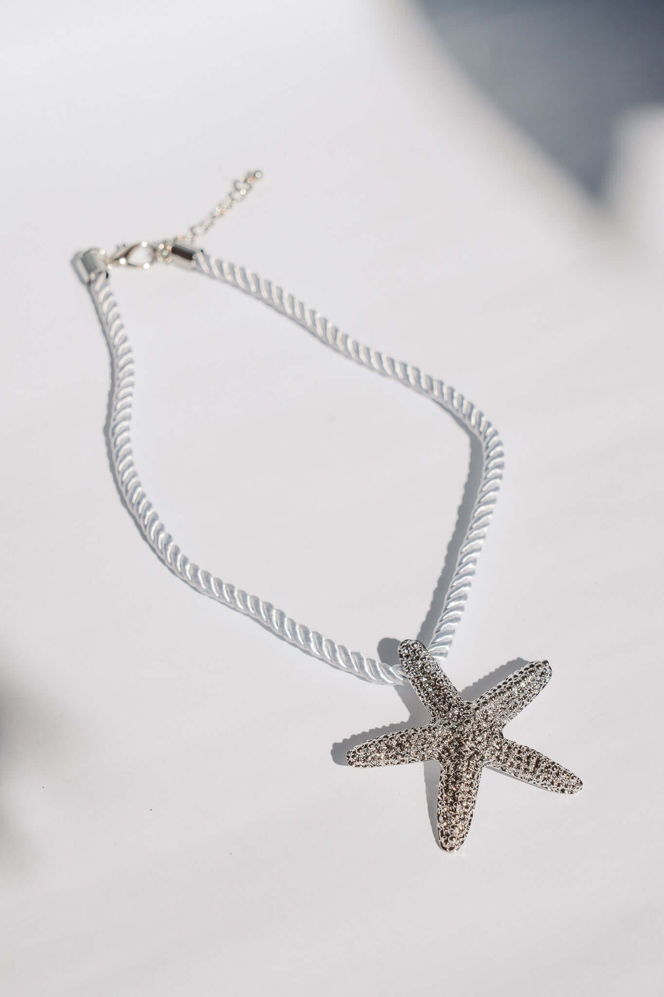 THE STARFISH NECKLACE Color: Silver by HIBISCUS THE LABEL Designer Homewares Furniture Australia