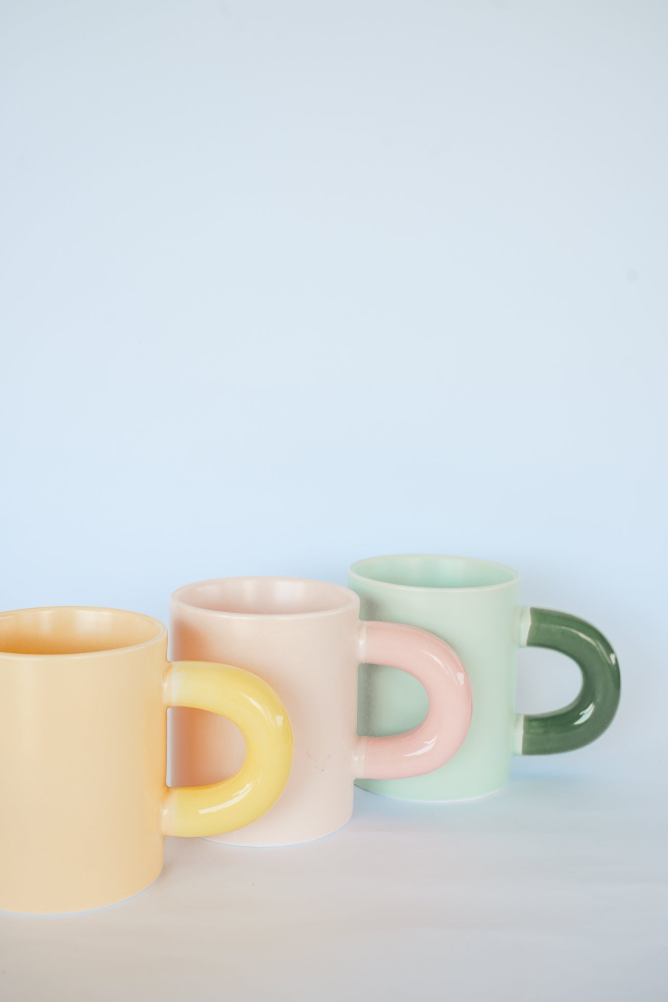 THE SUNRISE COFFEE MUG Color: Yellow by HIBISCUS THE LABEL Designer Homewares Furniture Australia