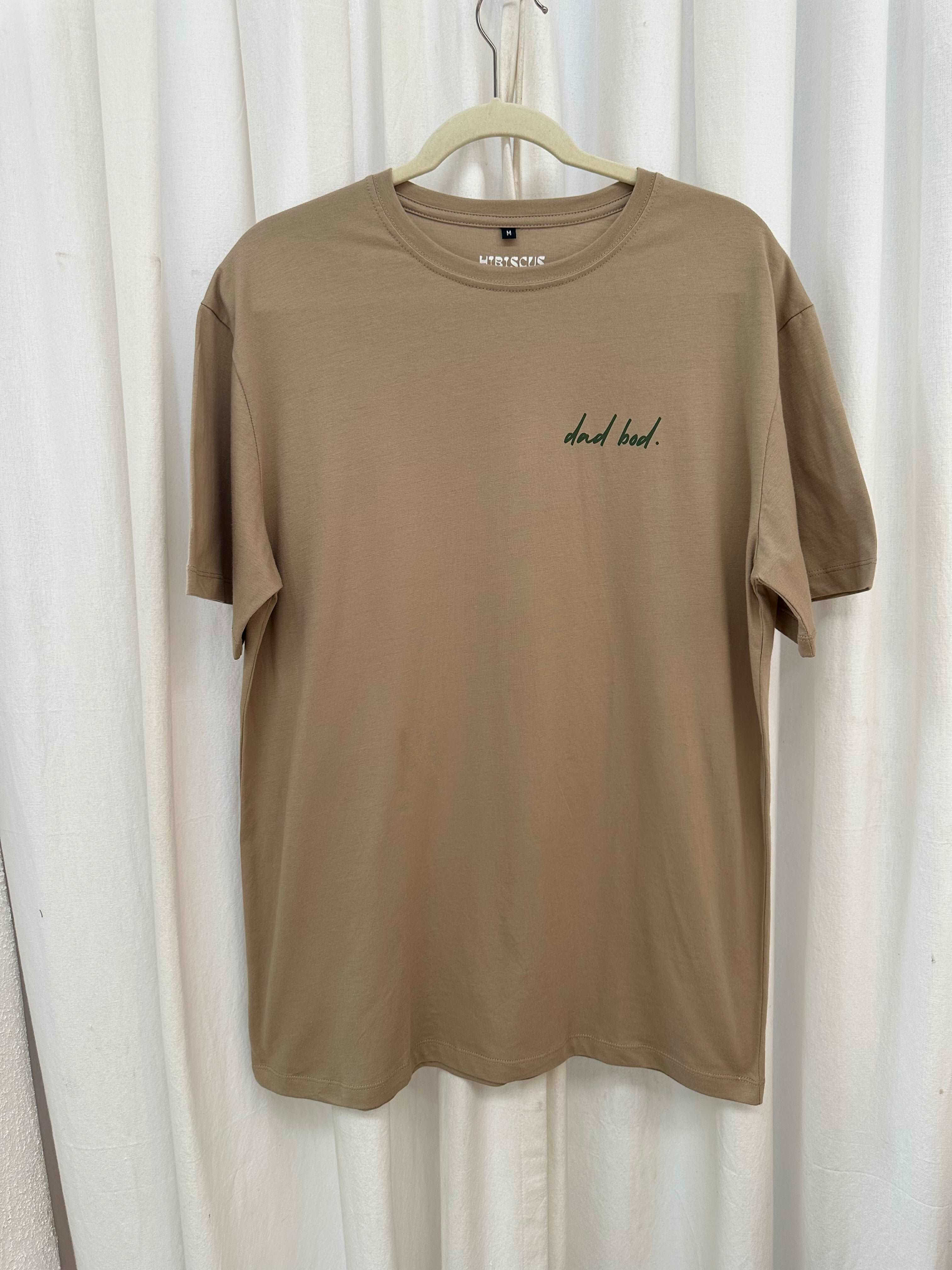 Dad Bod T-shirt - HIBISCUS THE LABEL - Black Salt Co