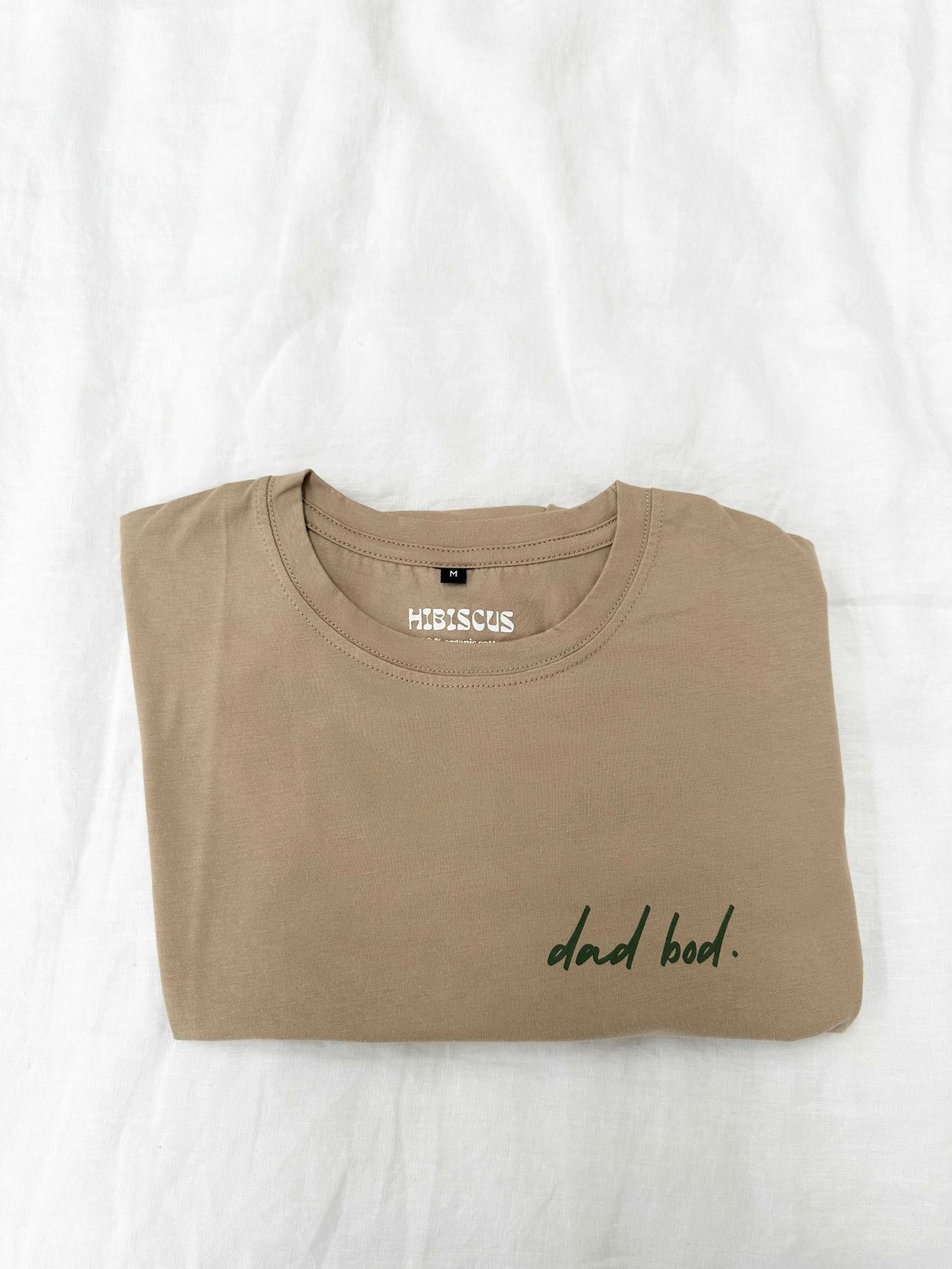 Dad Bod T-shirt - HIBISCUS THE LABEL - Black Salt Co
