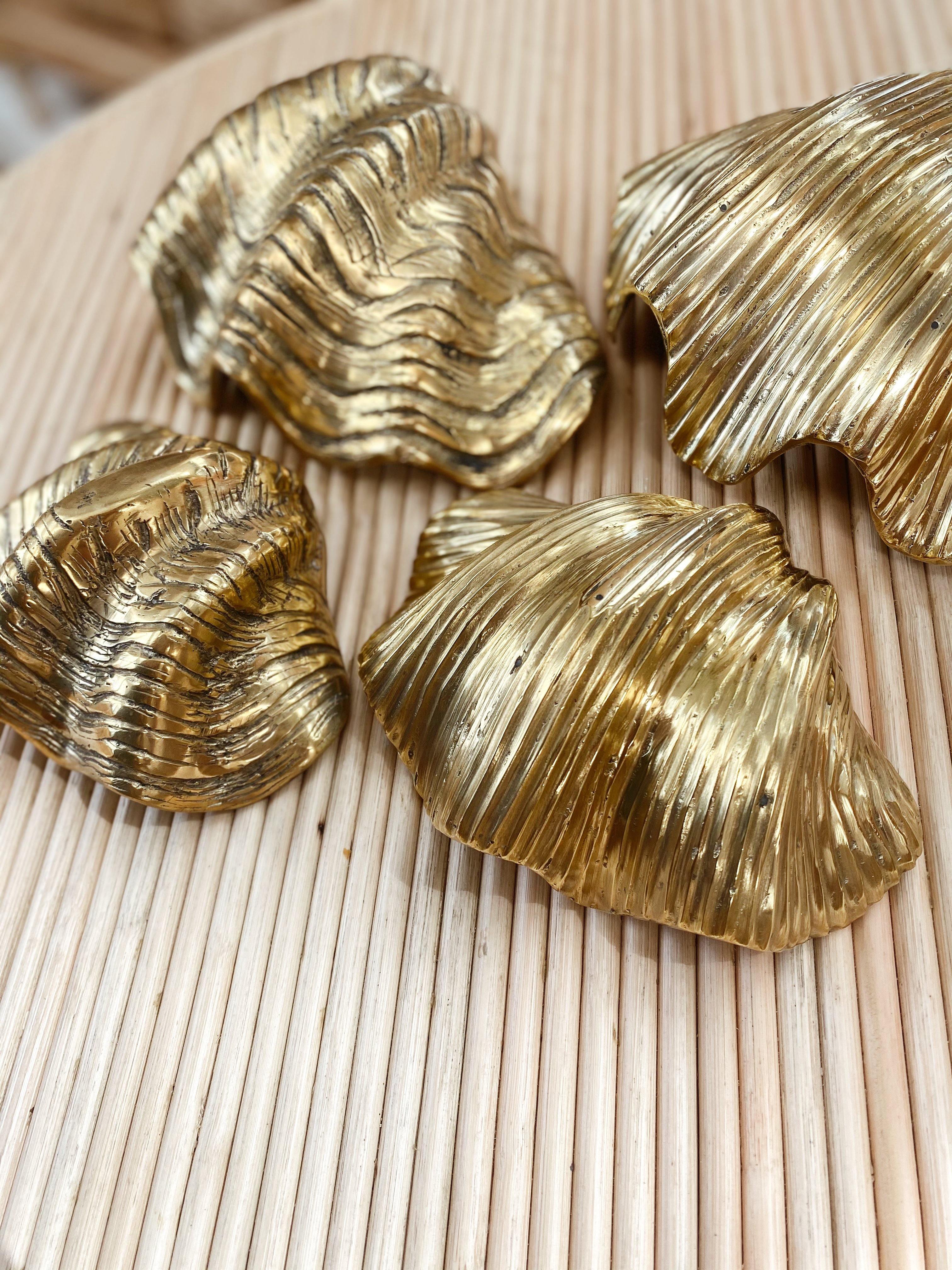 THE BRASS CLAM SHELL - Black Salt Co sale - Black Salt Co