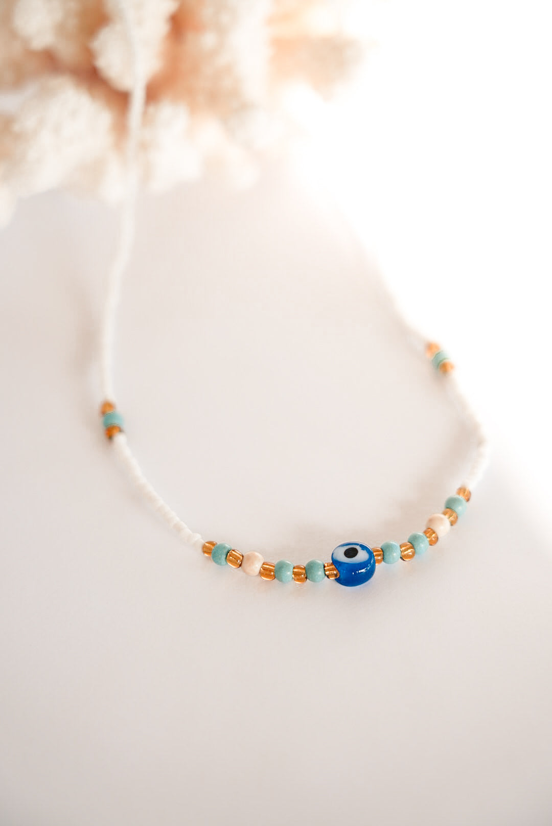 THE EYE BEADED NECKLACE