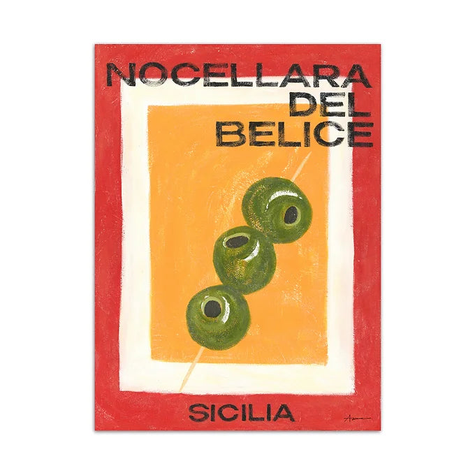 Sicilian Olives Limited Edition Print