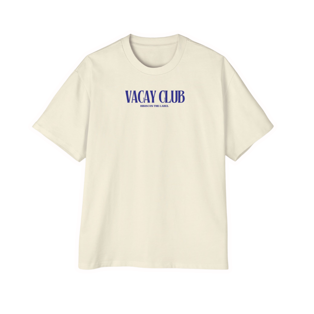 HOTEL HIBISCUS TEE - BLUE
