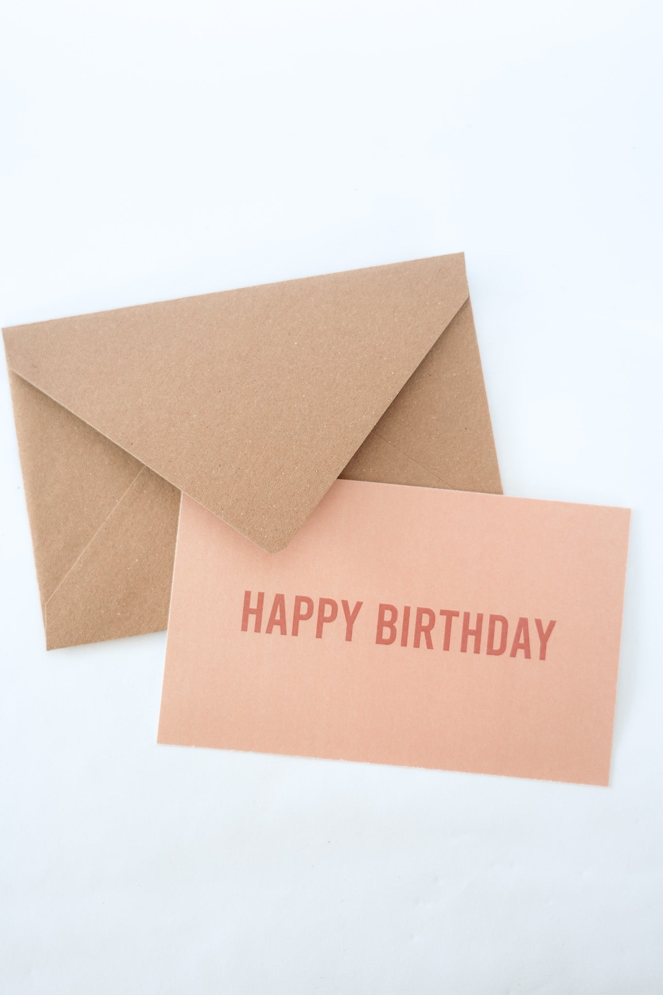 NOTE GREETING CARD - HAPPY BIRTHDAY