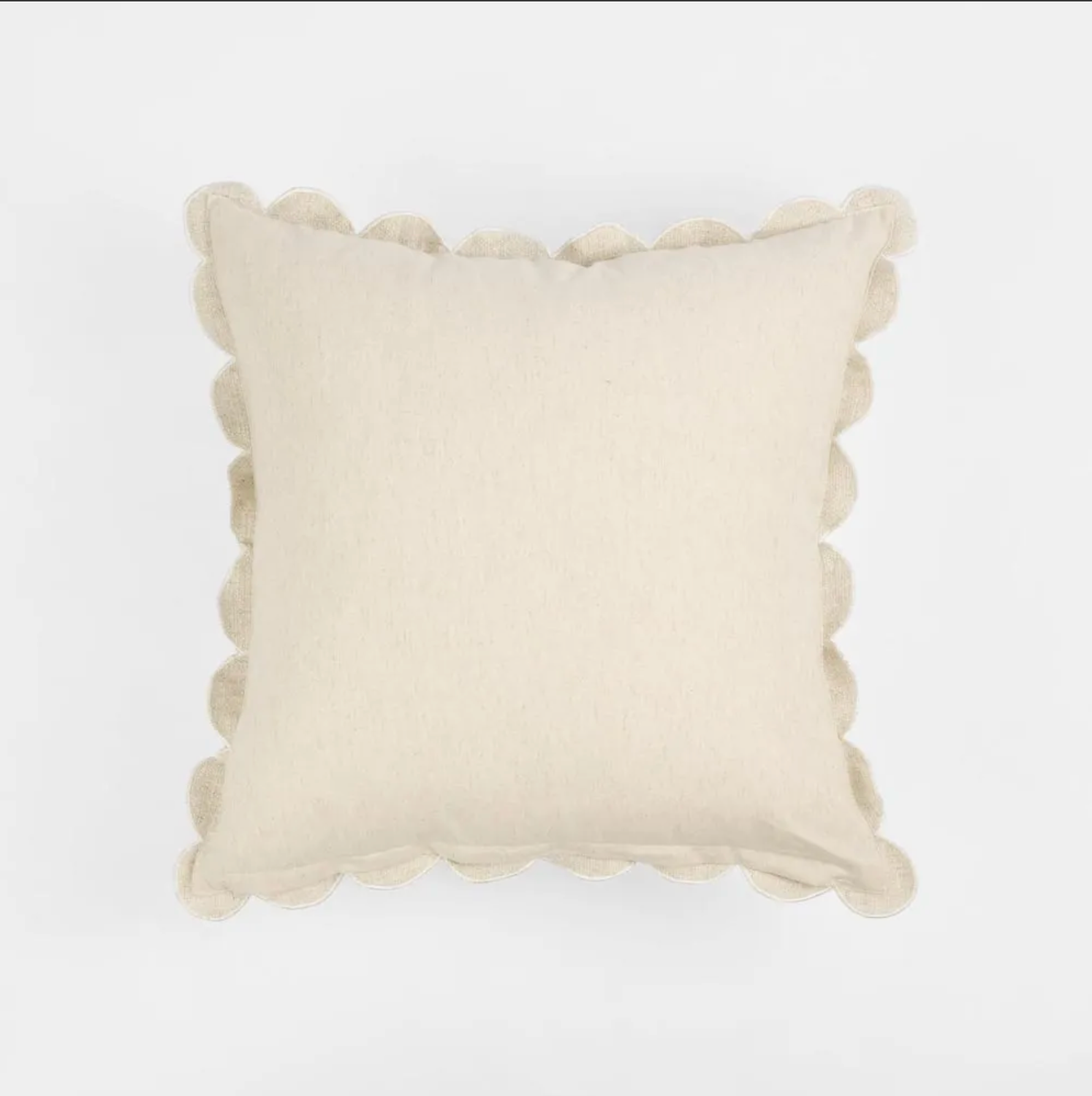 SCALLOP 50X50CM WHITE