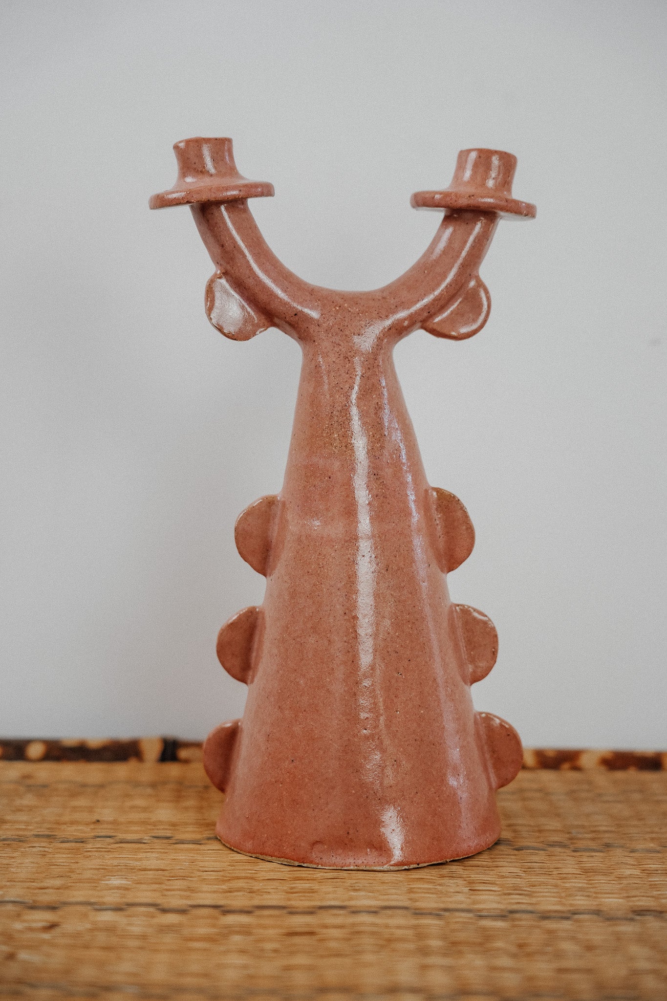 Vintage Handmade Twin Candelabra