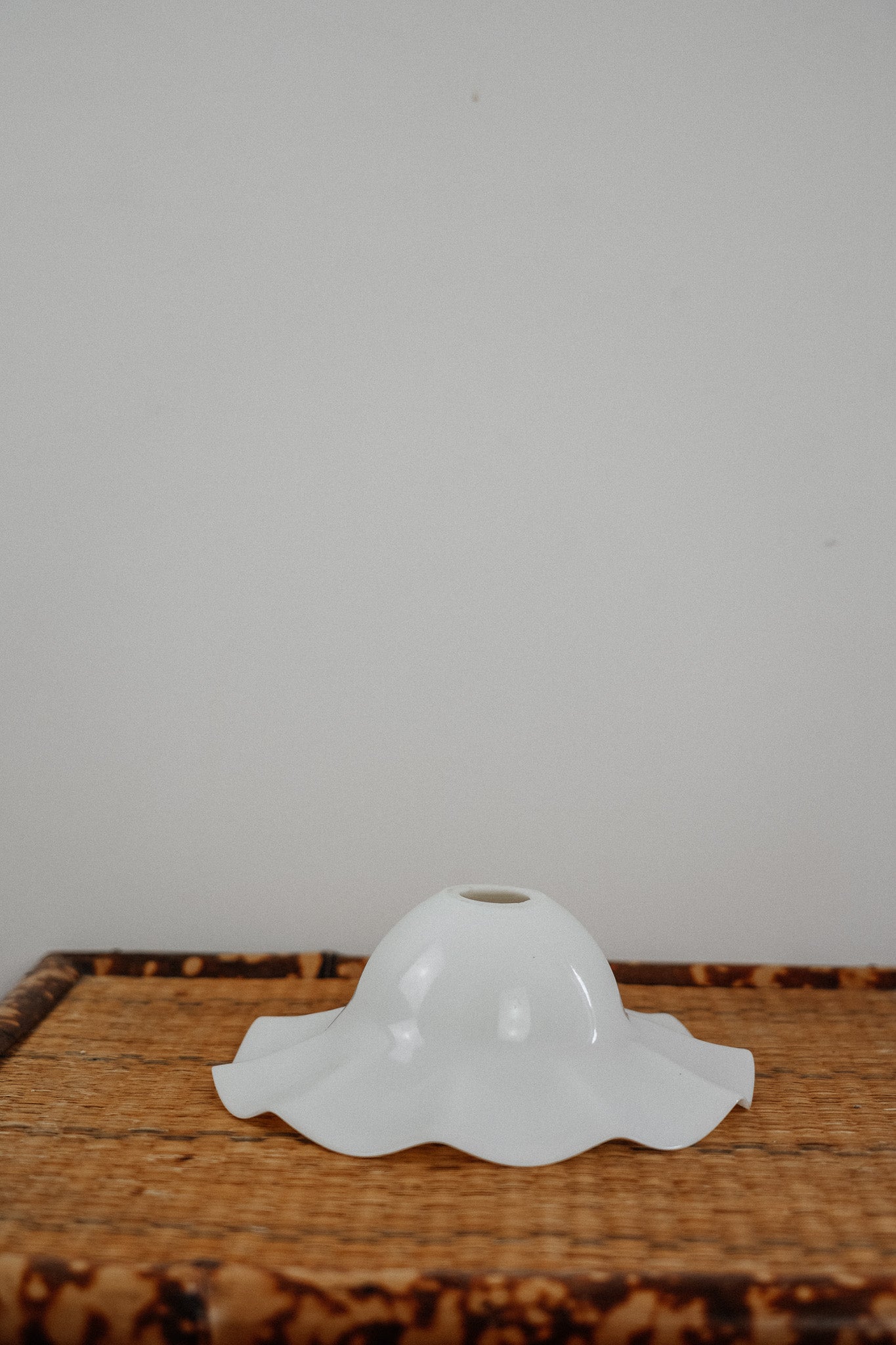 Vintage White Glass Pendant/Sconce Lighting