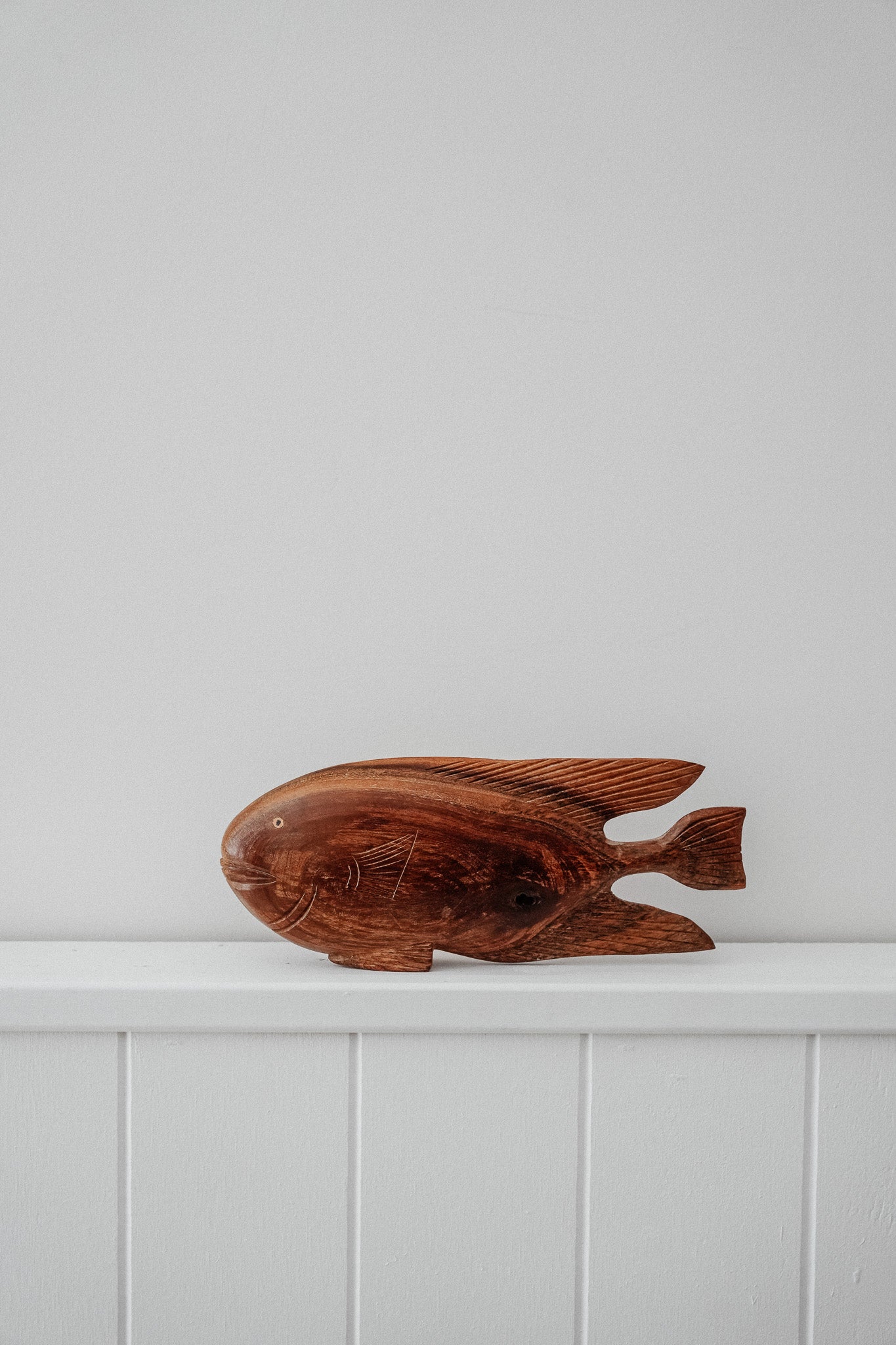 Vintage Wooden Fish