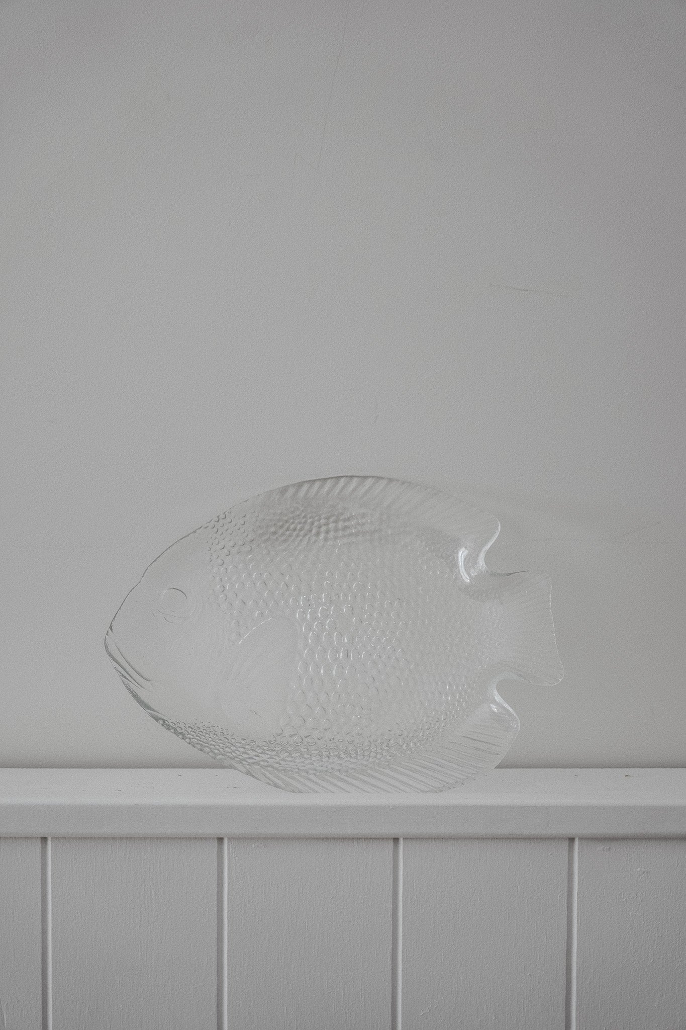 Vintage Fish Glass Plate