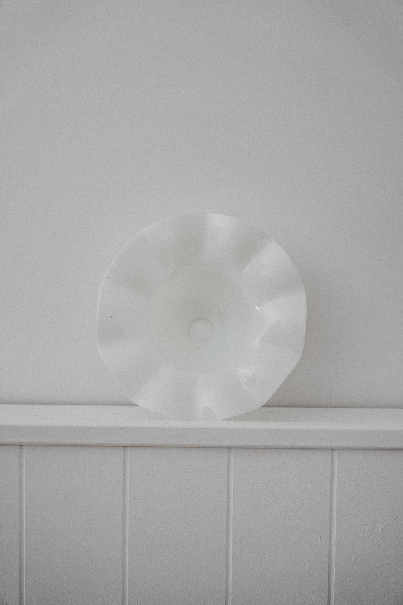 Vintage White Glass Pendant/Sconce Lighting