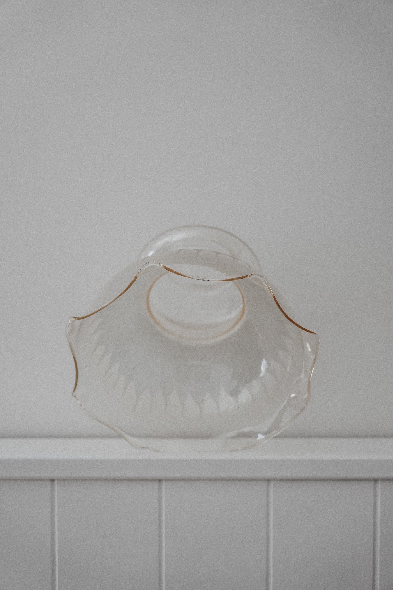 Vintage Etched Glass Pendant/Sconce Lighting